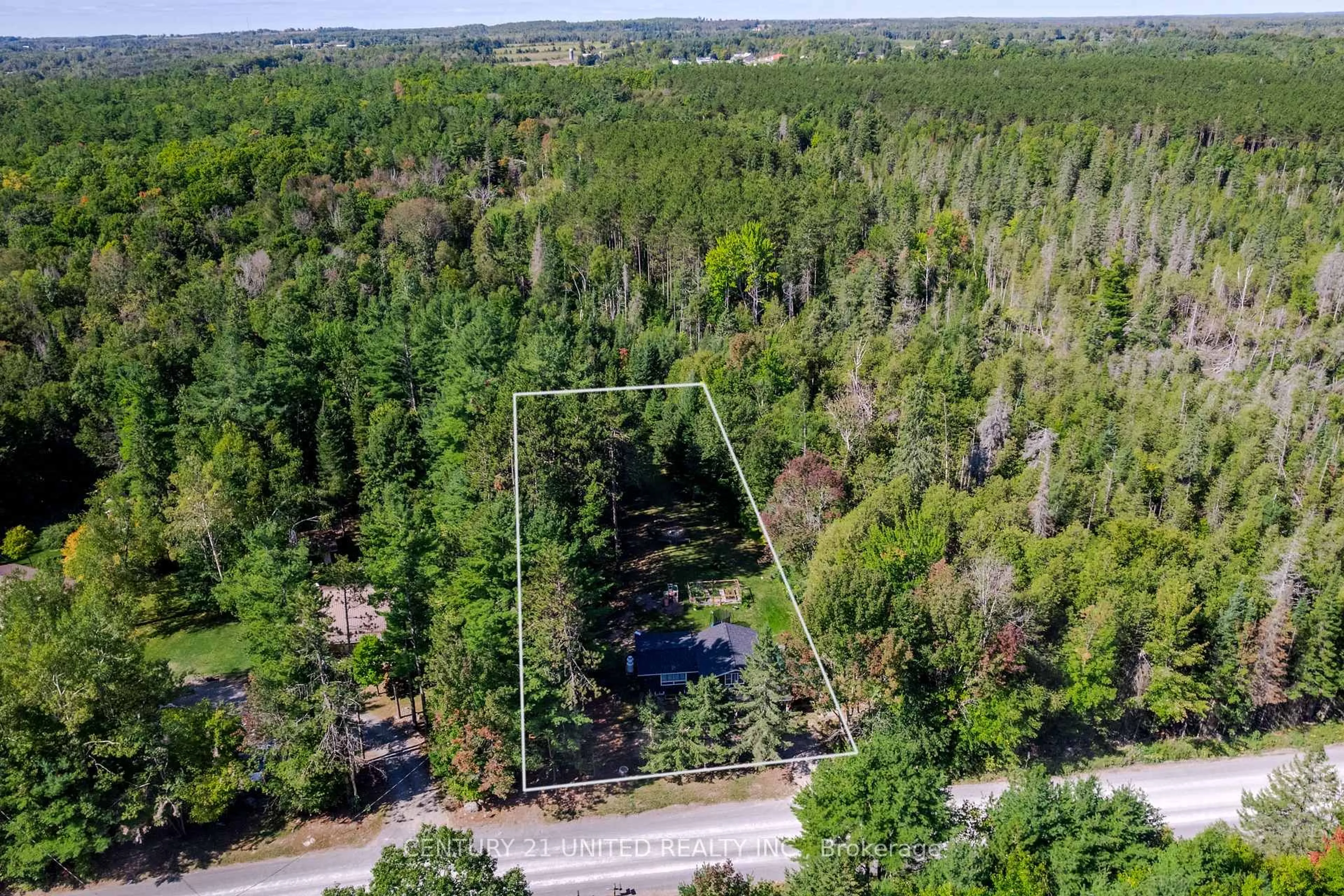 A pic from outside/outdoor area/front of a property/back of a property/a pic from drone, forest/trees view for 290 Concession 8 Rd, Havelock-Belmont-Methuen Ontario K0L 1Z0