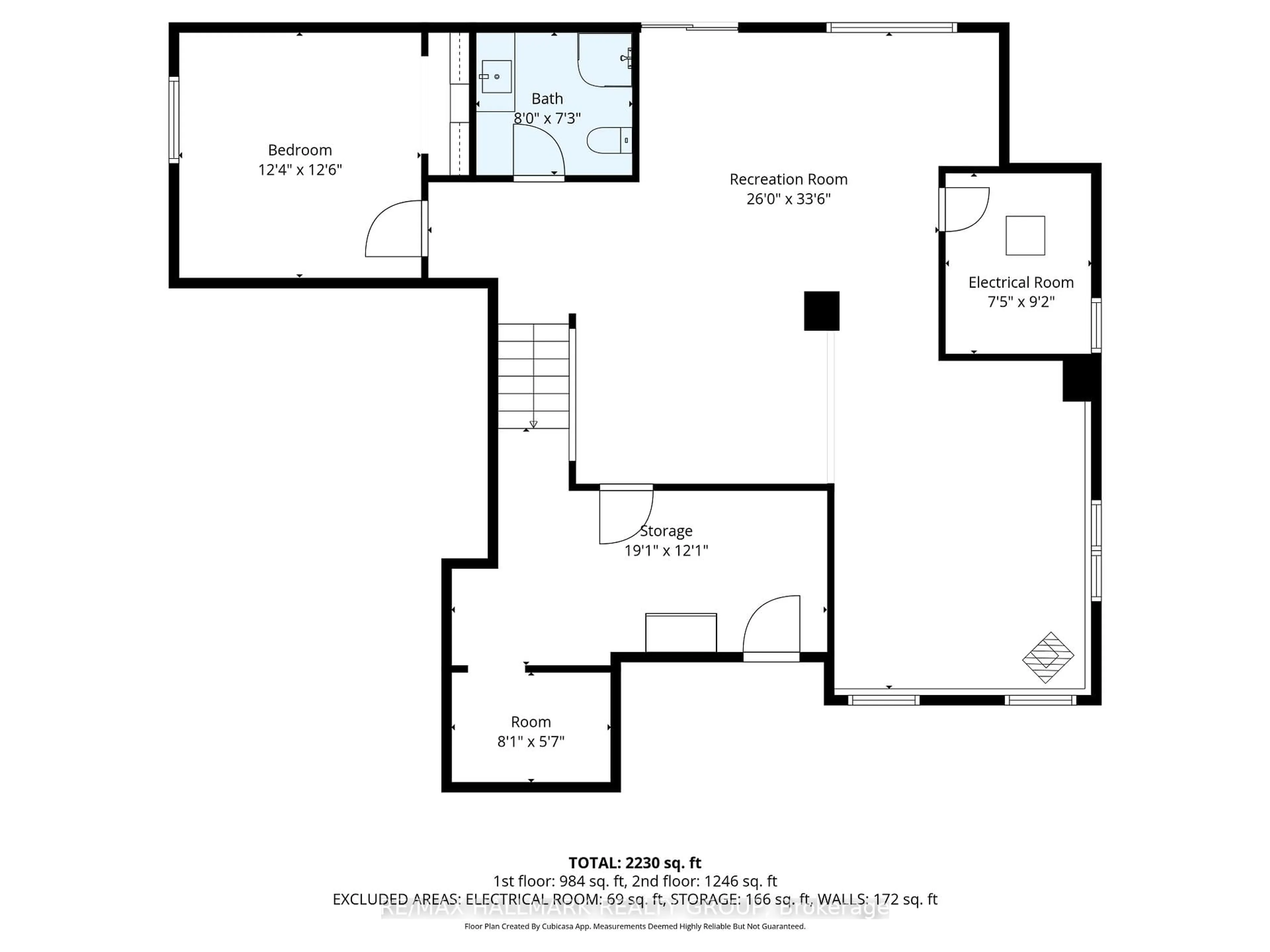Floor plan for 141 Jessup's Falls Rd, Alfred and Plantagenet Ontario K0B 1L0