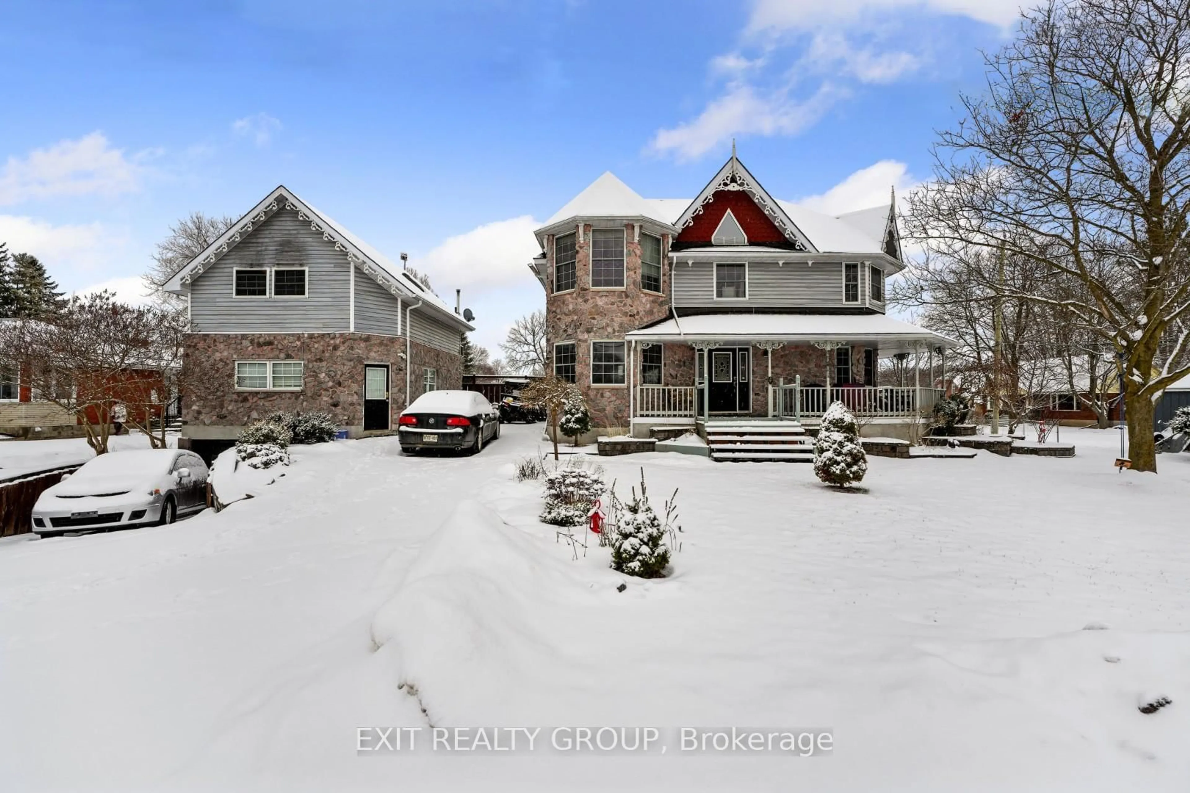 A pic from outside/outdoor area/front of a property/back of a property/a pic from drone, street for 189 Church St, Stirling Ontario K0K 3E0