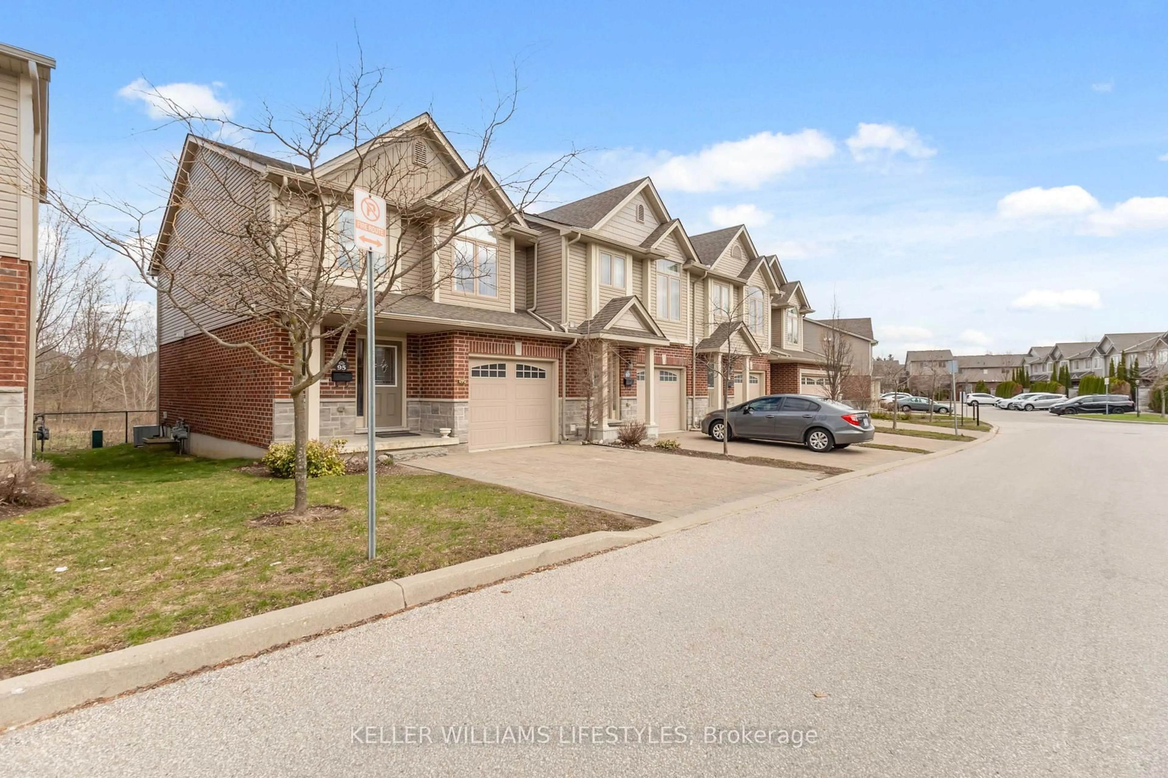 A pic from outside/outdoor area/front of a property/back of a property/a pic from drone, street for 1010 Fanshawe Park Rd #95, London North Ontario N5X 0K9