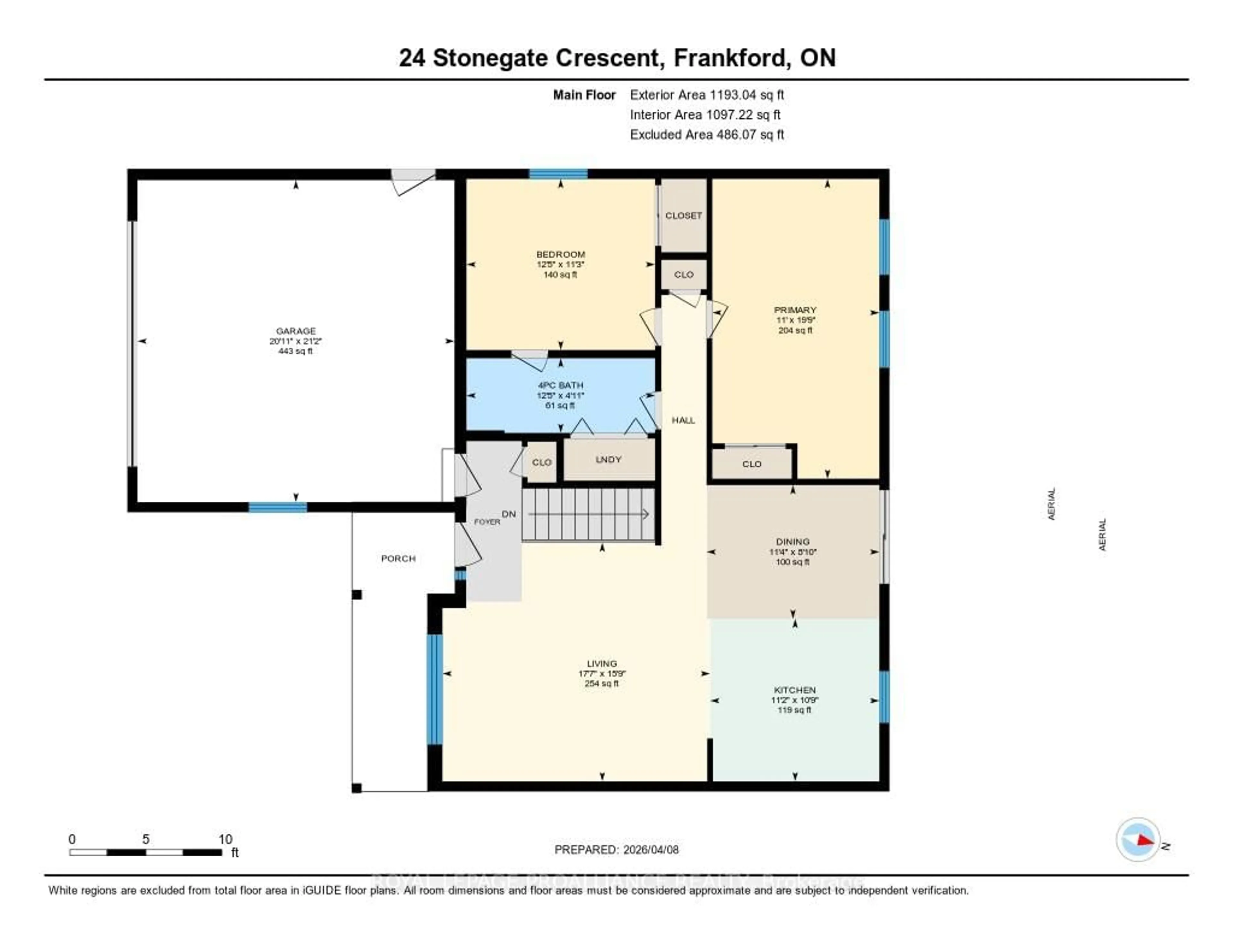 Floor plan for 24 Stonegate Cres, Hastings Ontario K0K 2C0