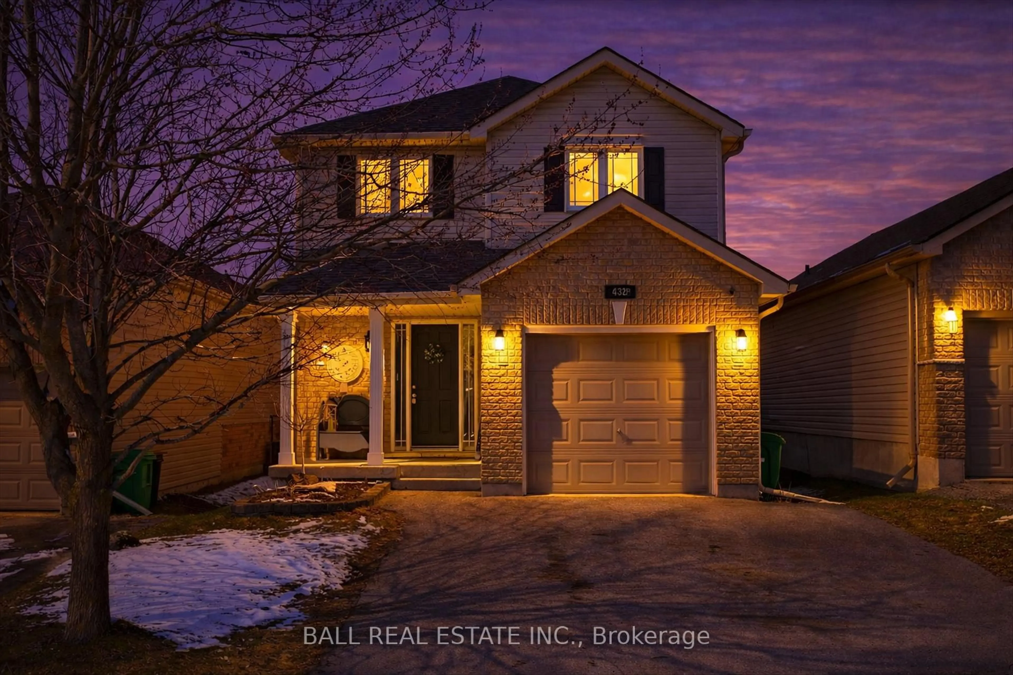 Home with brick exterior material, street for 436 Abound Cres, Peterborough Ontario K9J 8S2