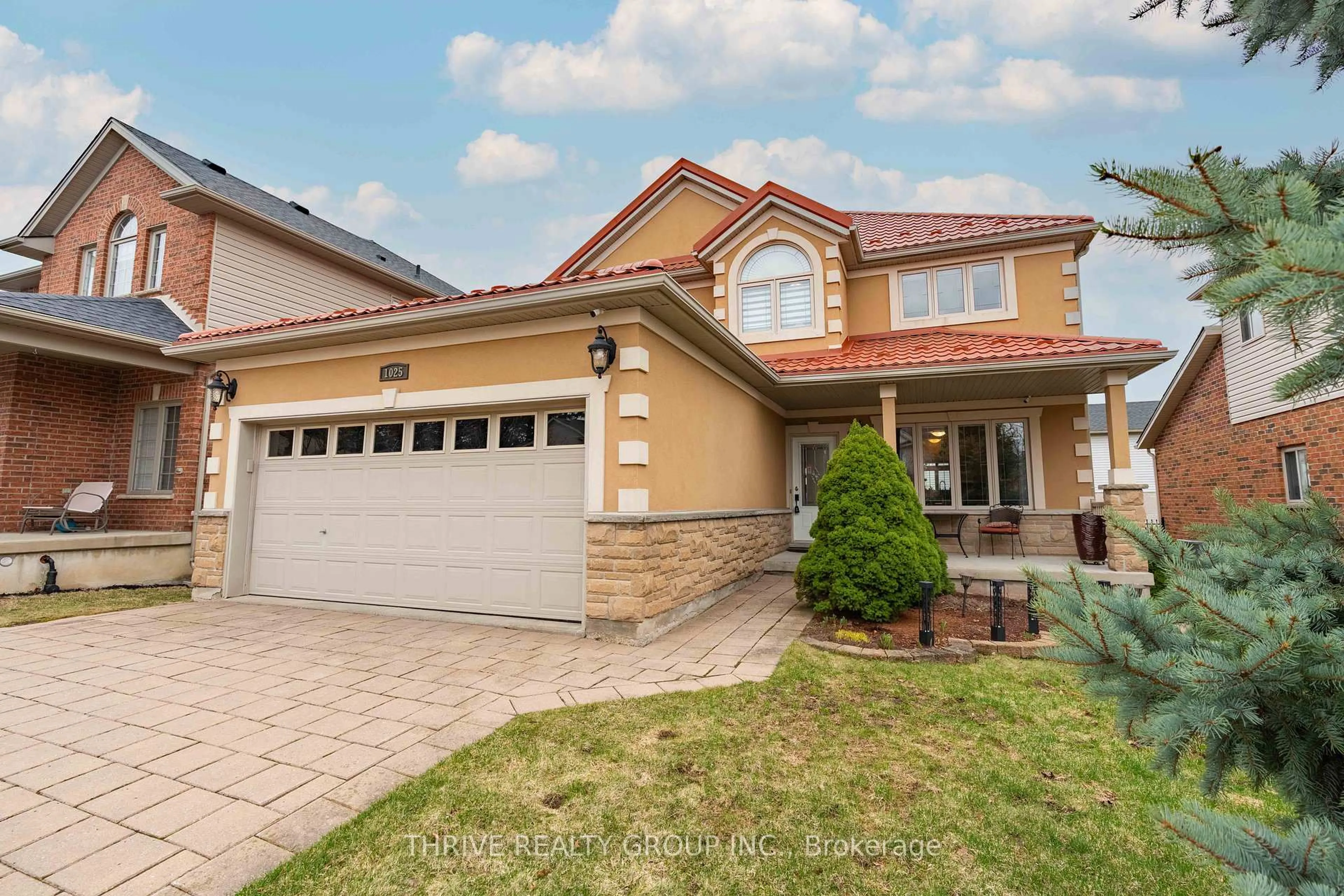 Home with brick exterior material, street for 1025 Cherryhaven Dr, London South Ontario N6K 5A6