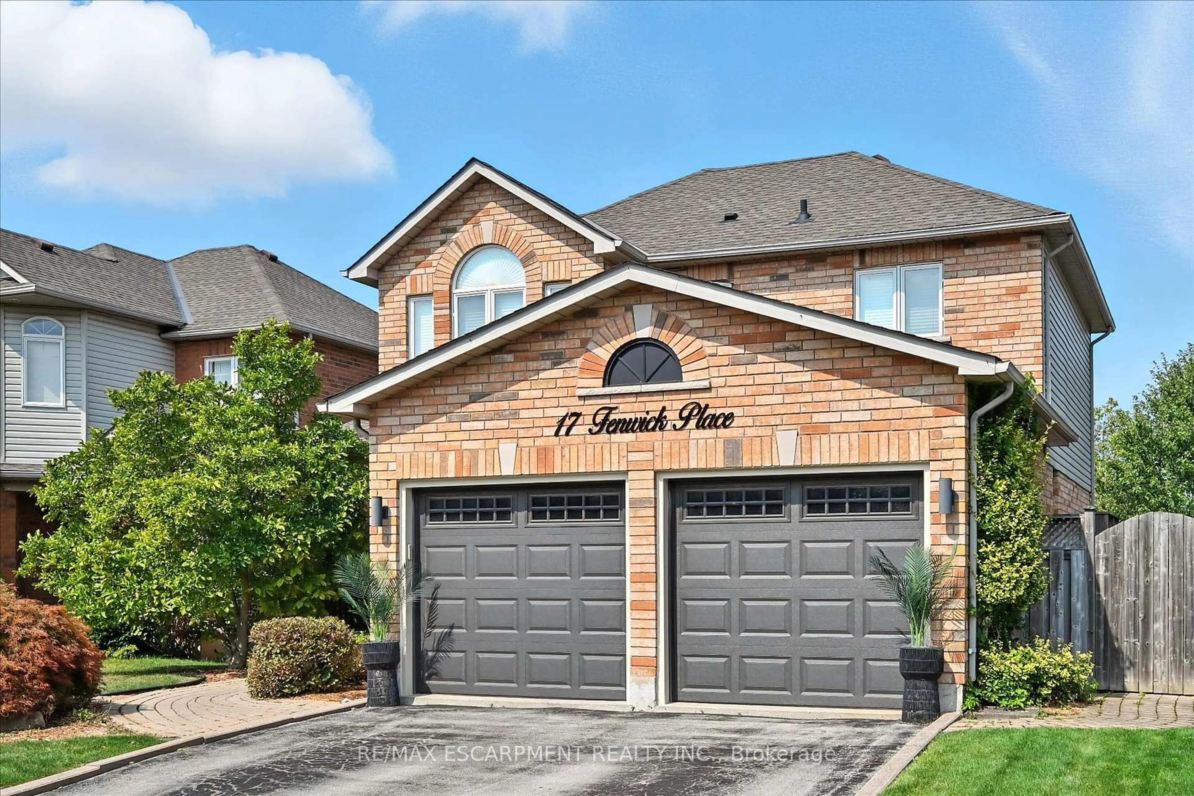 Home with brick exterior material, street for 17 Fenwick Pl, Hamilton Ontario L0R 2H5