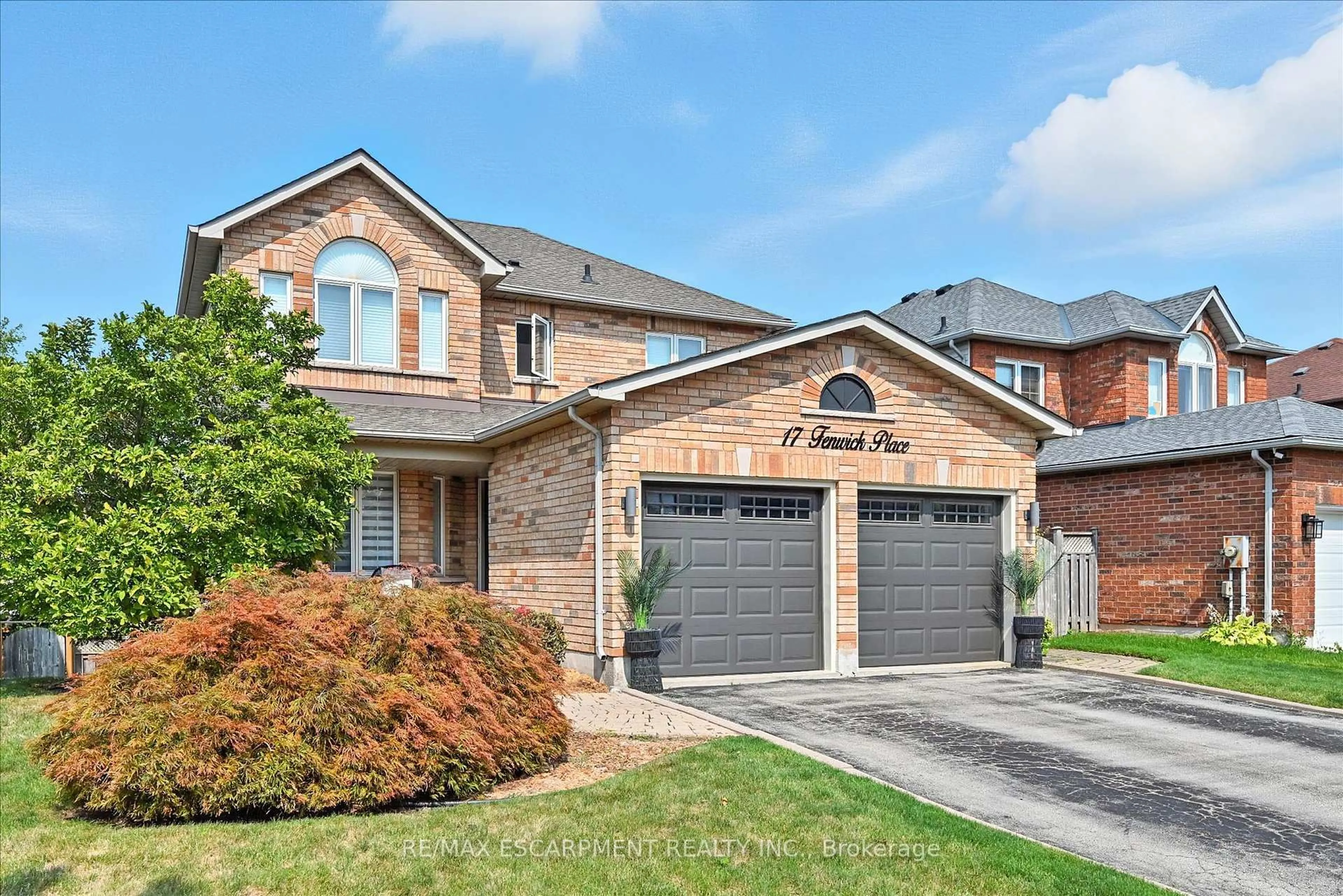 Home with brick exterior material, street for 17 Fenwick Pl, Hamilton Ontario L0R 2H5
