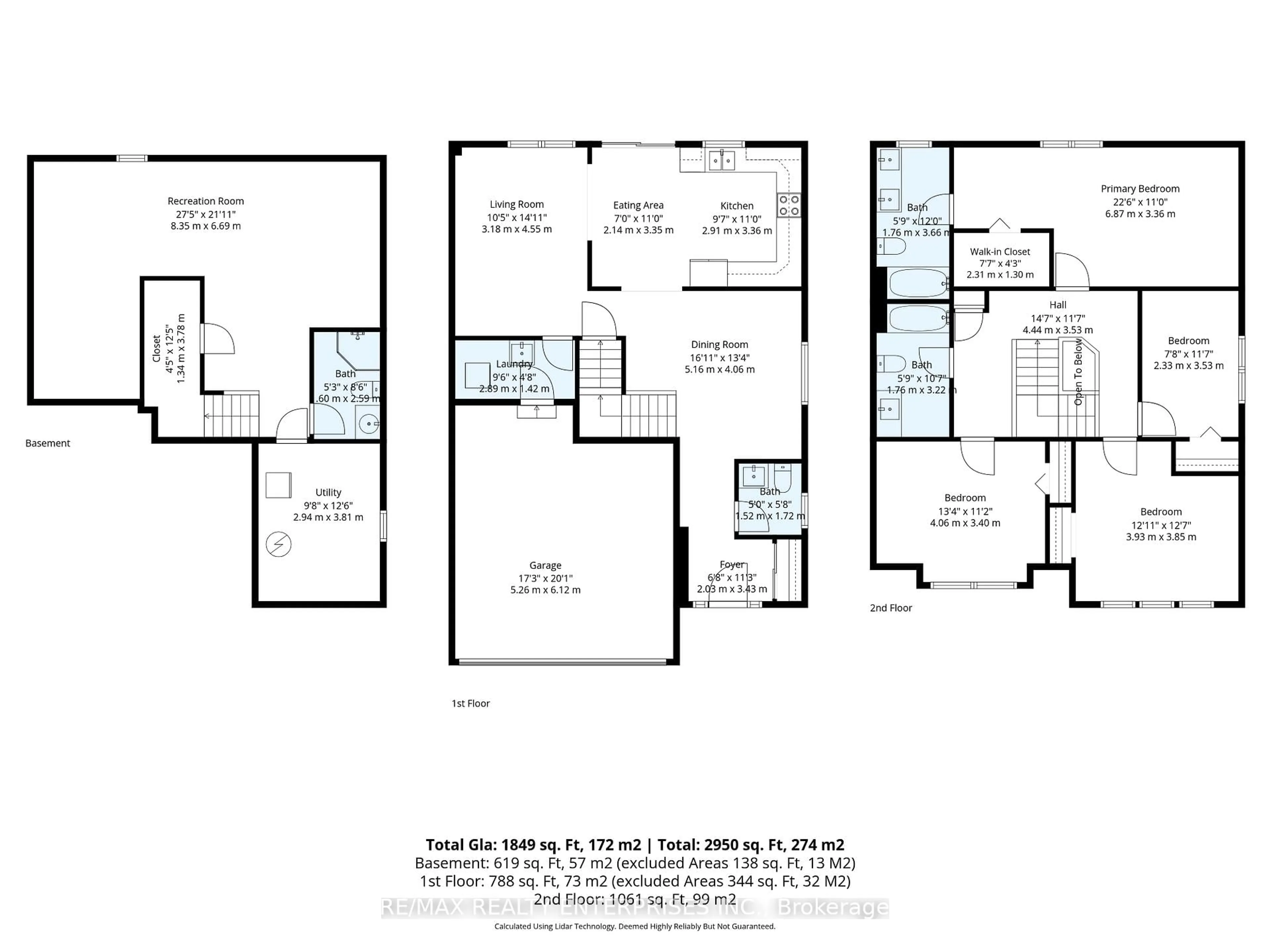 Floor plan for 19 Midanbury Way, Hamilton Ontario L0R 1W0