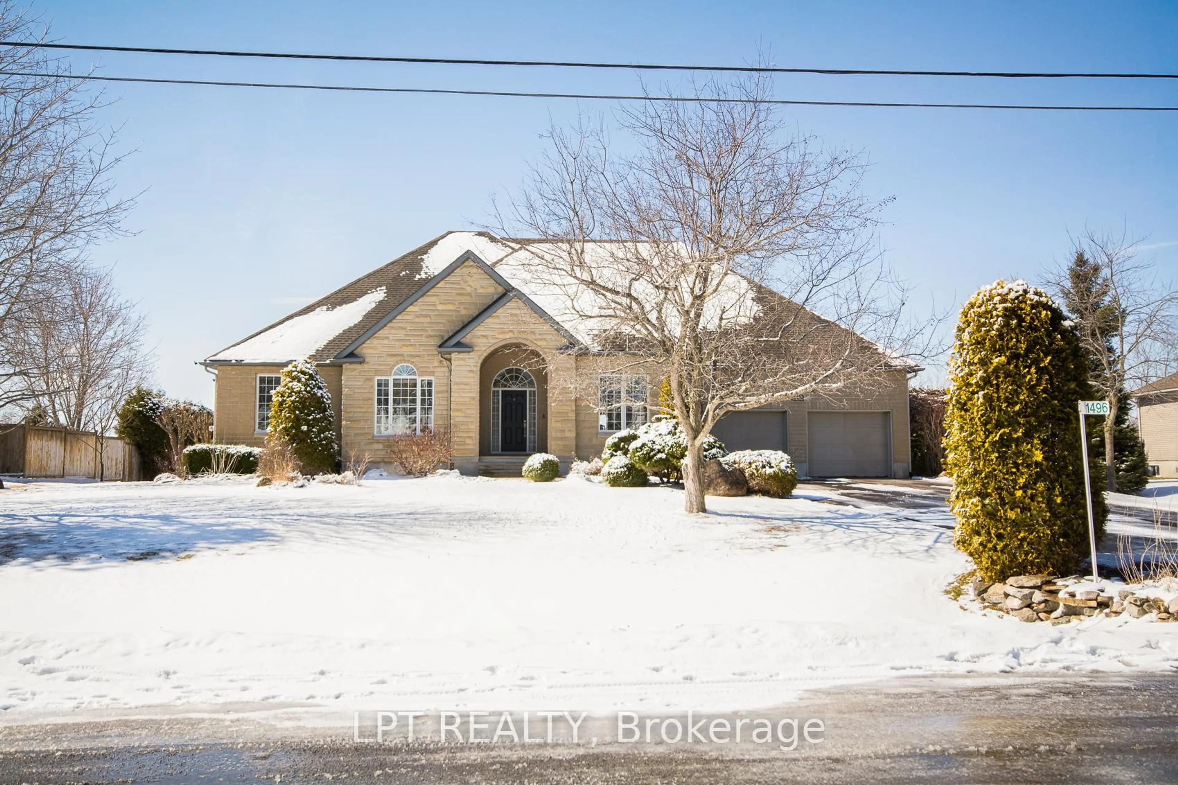 Home with brick exterior material, street for 1496 Stableview Way, Greely Ontario K4P 1P2