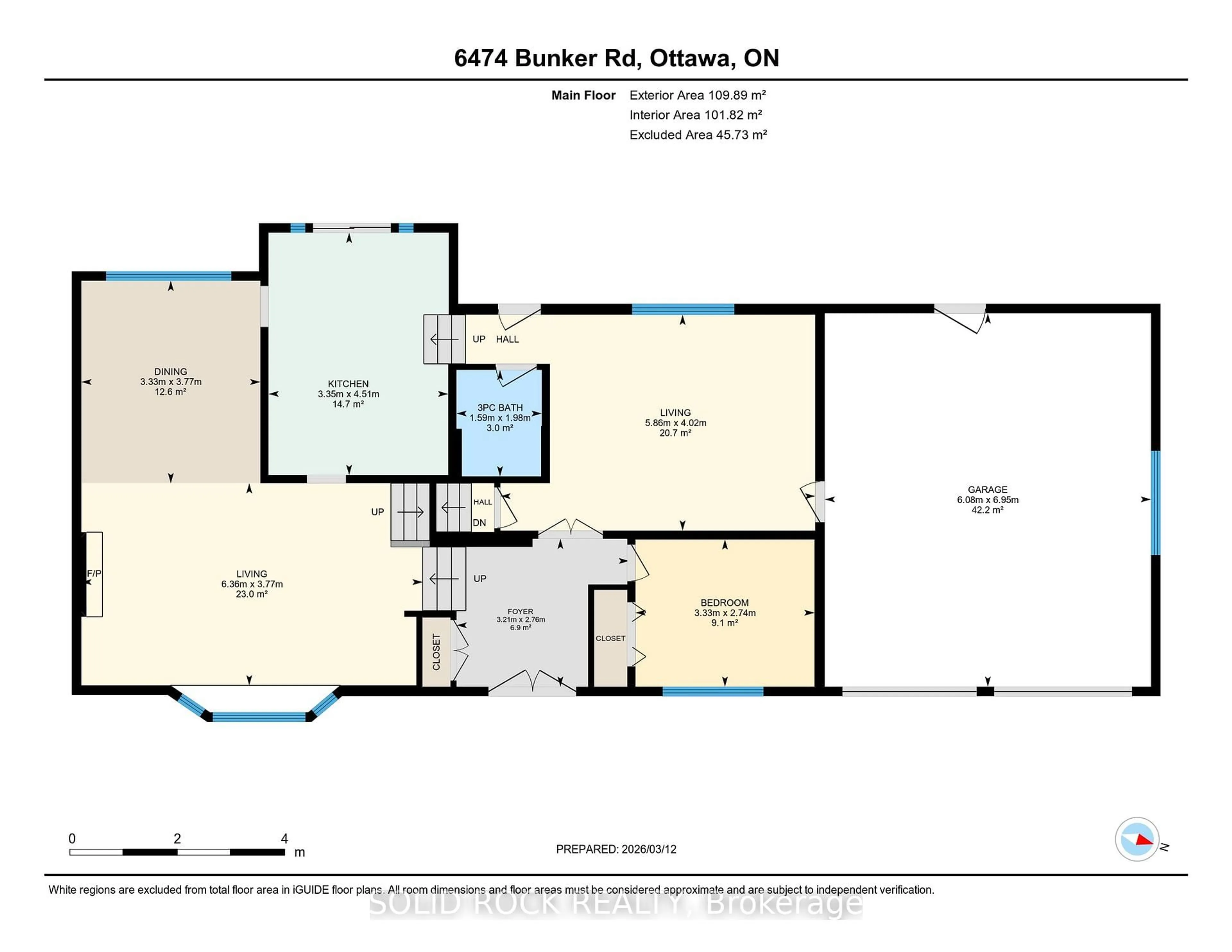 Floor plan for 6474 Bunker Rd, Manotick Ontario K4M 1B3
