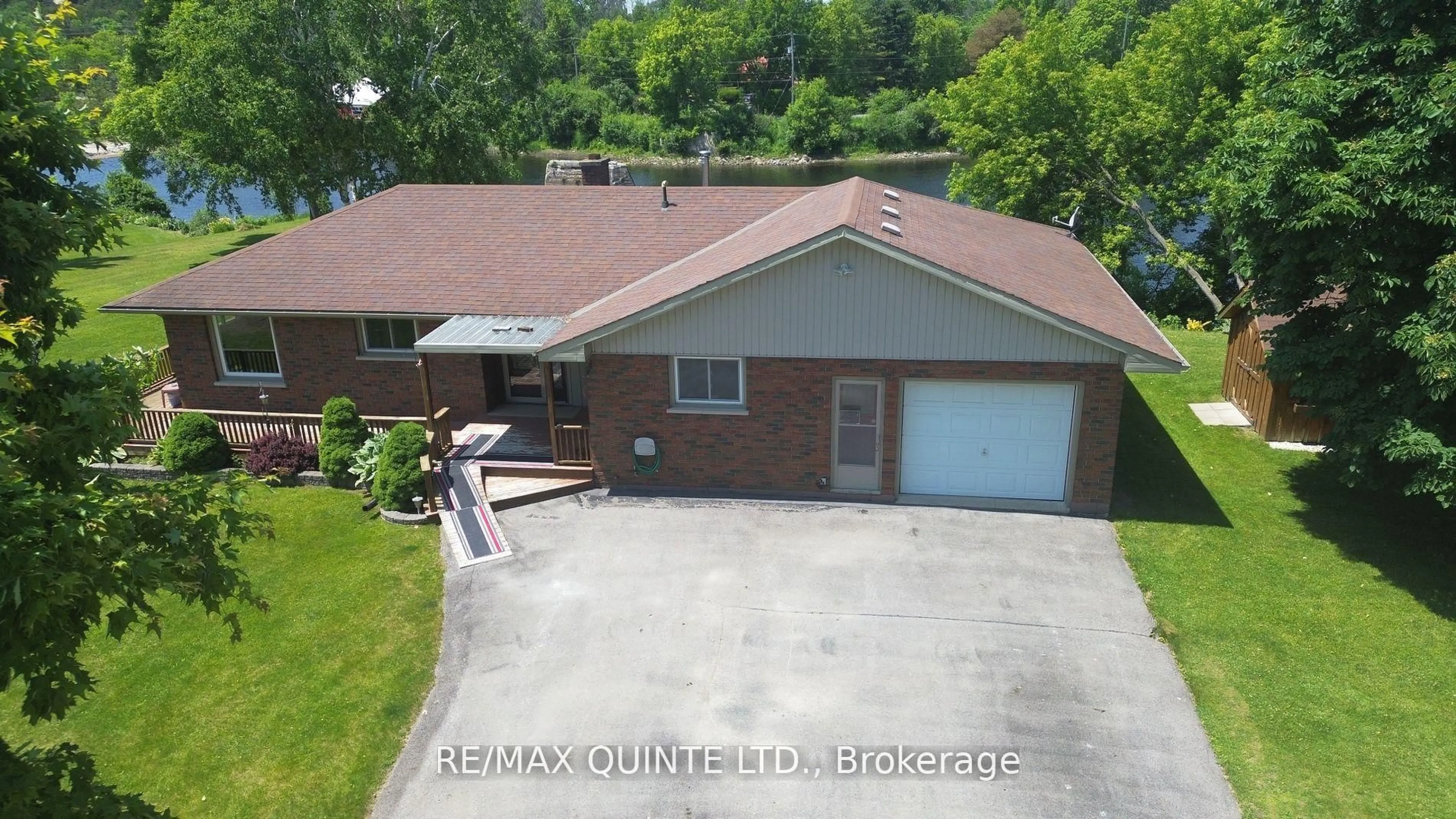 A pic from outside/outdoor area/front of a property/back of a property/a pic from drone, street for 81 Scuttlehole Rd Rd, Belleville Ontario K0K 2V0