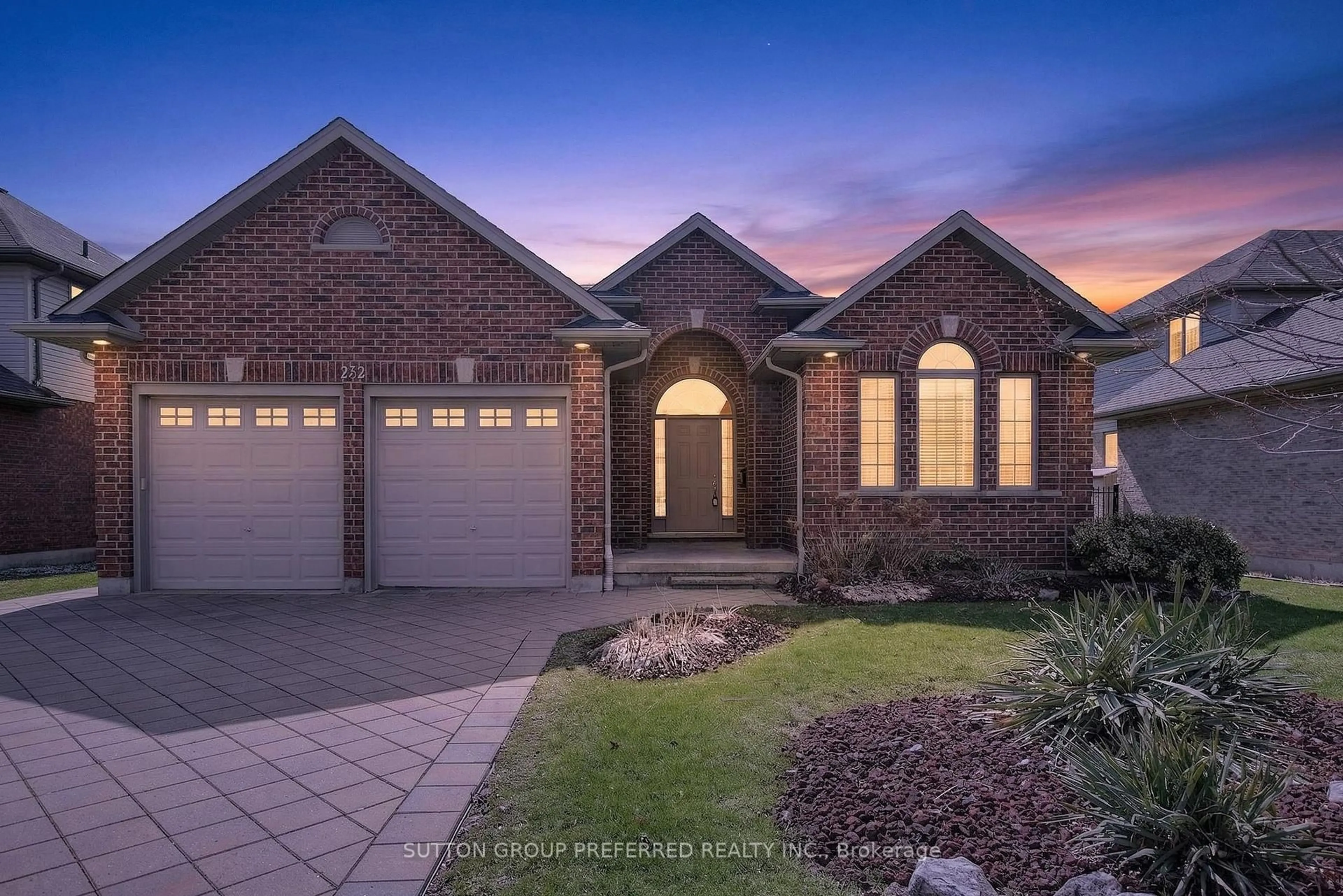 Home with brick exterior material, street for 22 Springfield Way, Middlesex Centre Ontario N0L 1R0