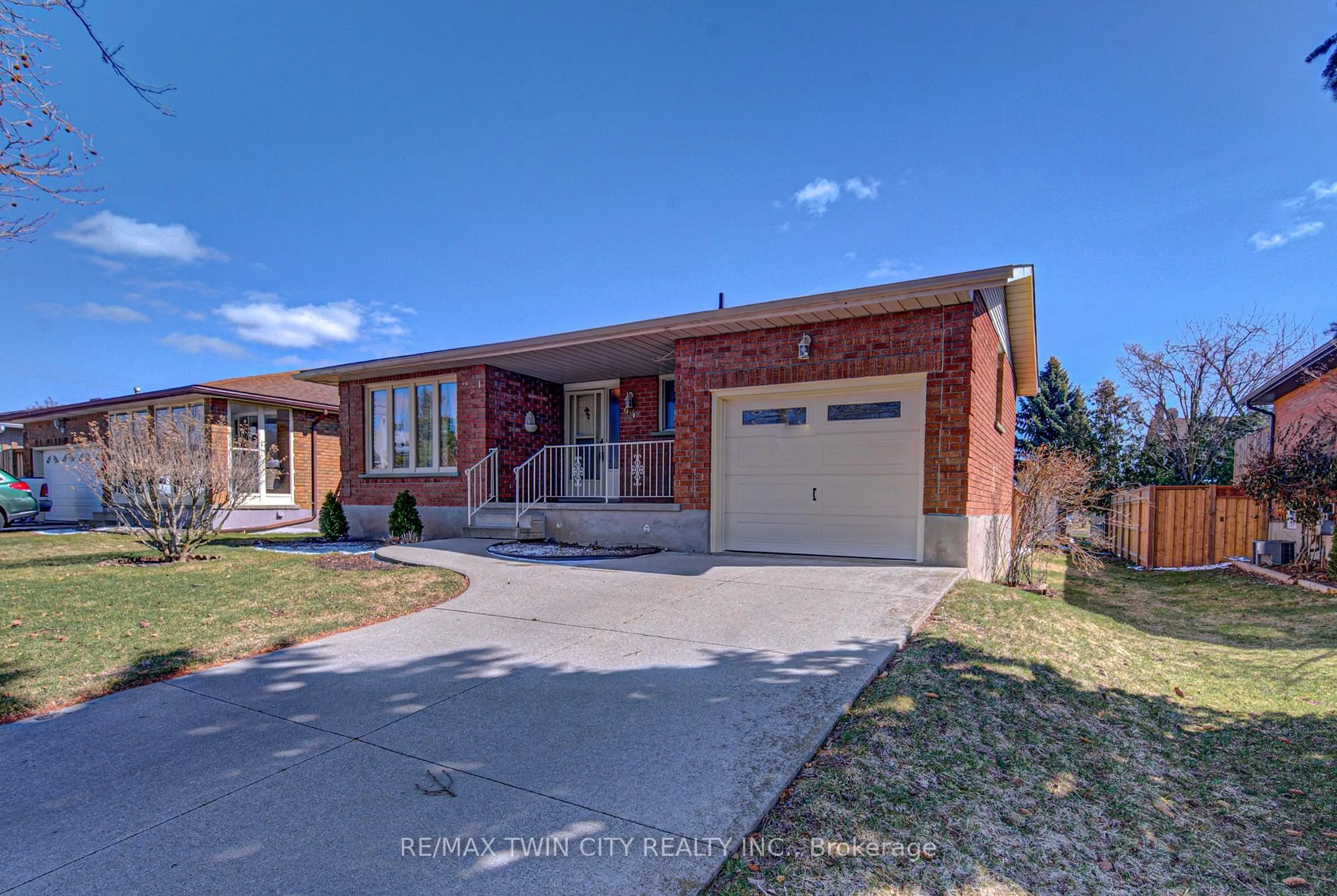 Home with brick exterior material, street for 43 Quaiser St, Kitchener Ontario N2A 3P8