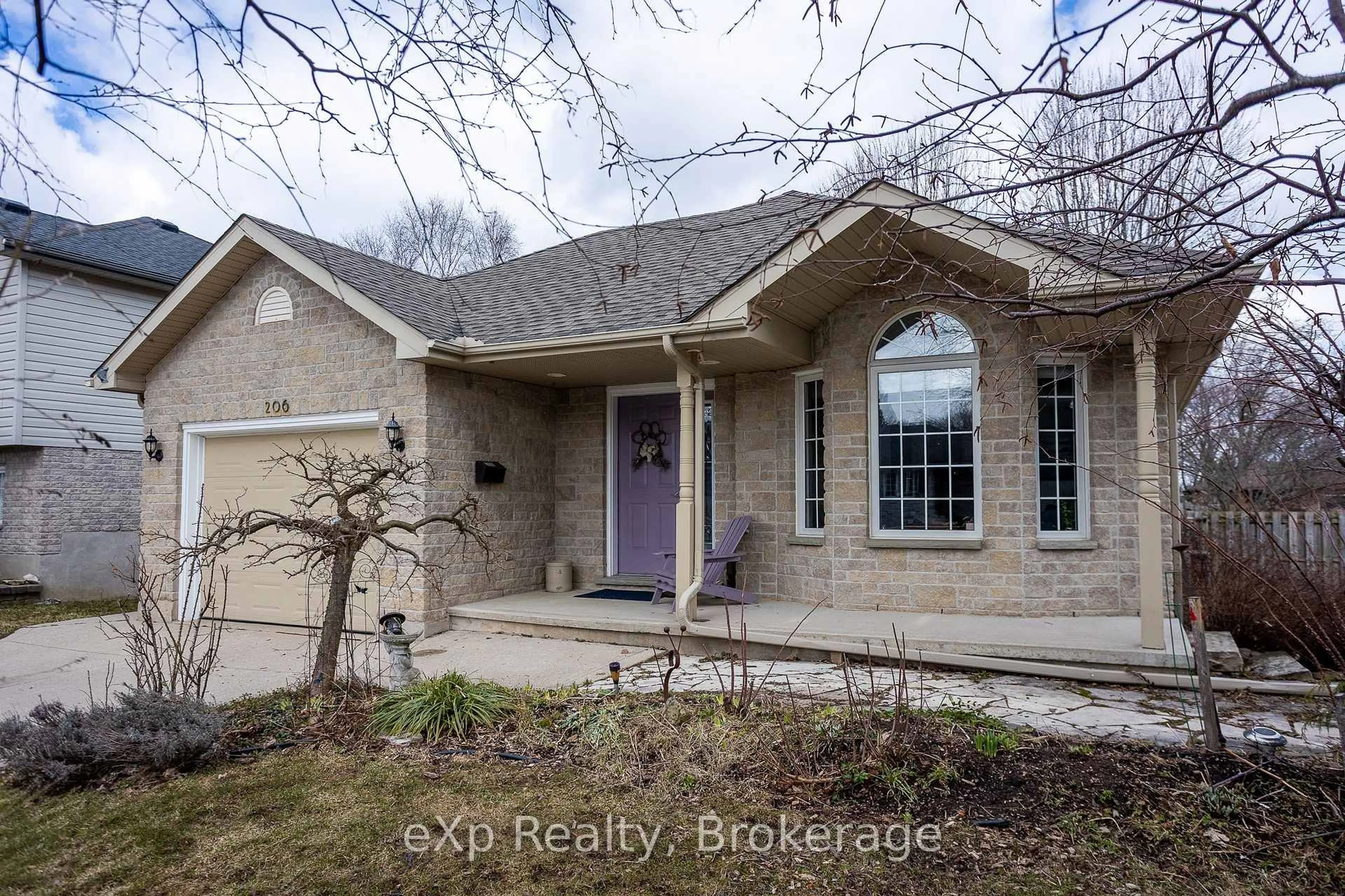 Home with brick exterior material, street for 206 2nd Street A, Owen Sound Ontario N4K 6X3