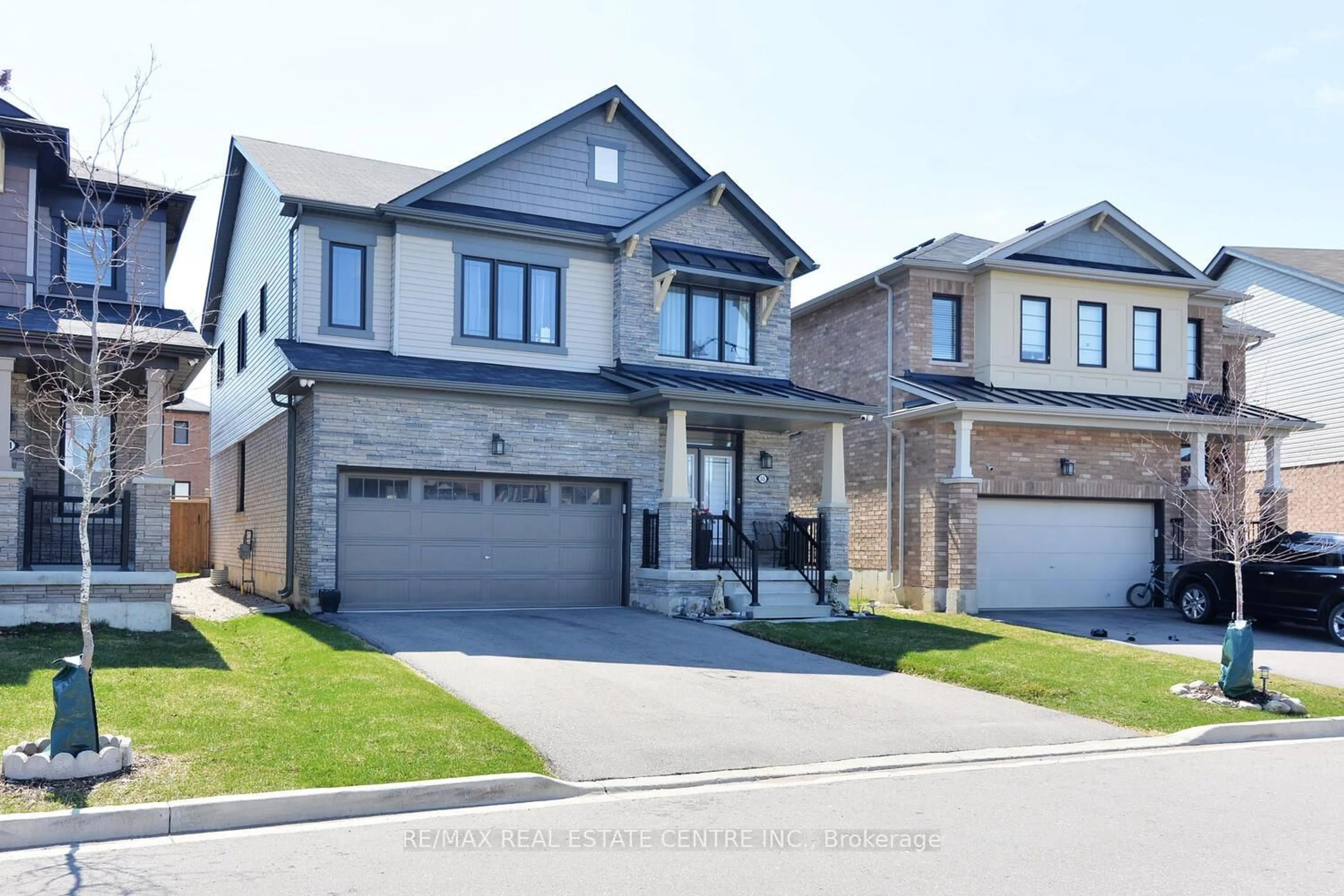 Home with brick exterior material, street for 55 Magdalena St, Hamilton Ontario L8J 0M3