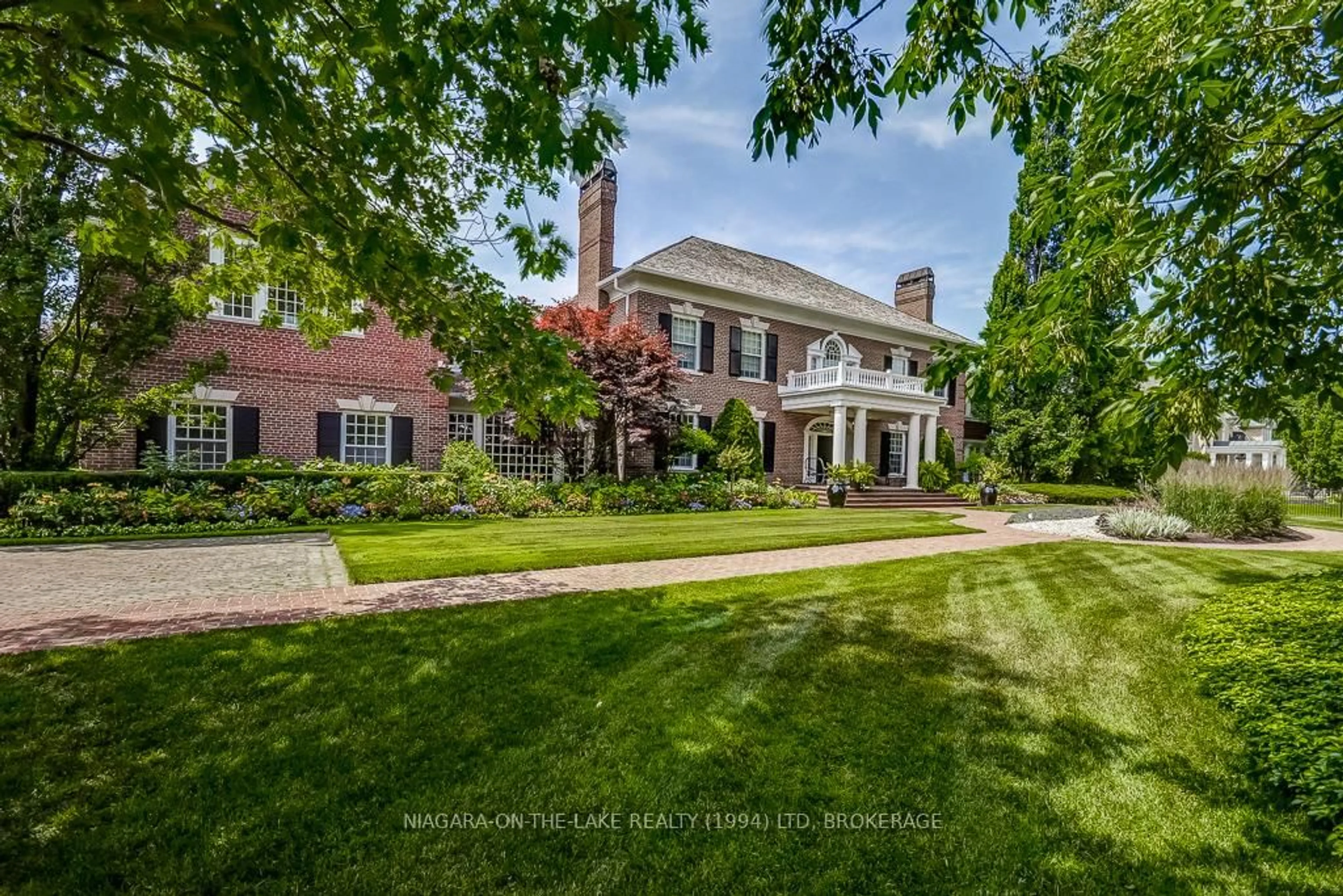 Home with brick exterior material, street for 14842 NIAGARA RIVER Pkwy, Niagara-on-the-Lake Ontario L0S 1J0