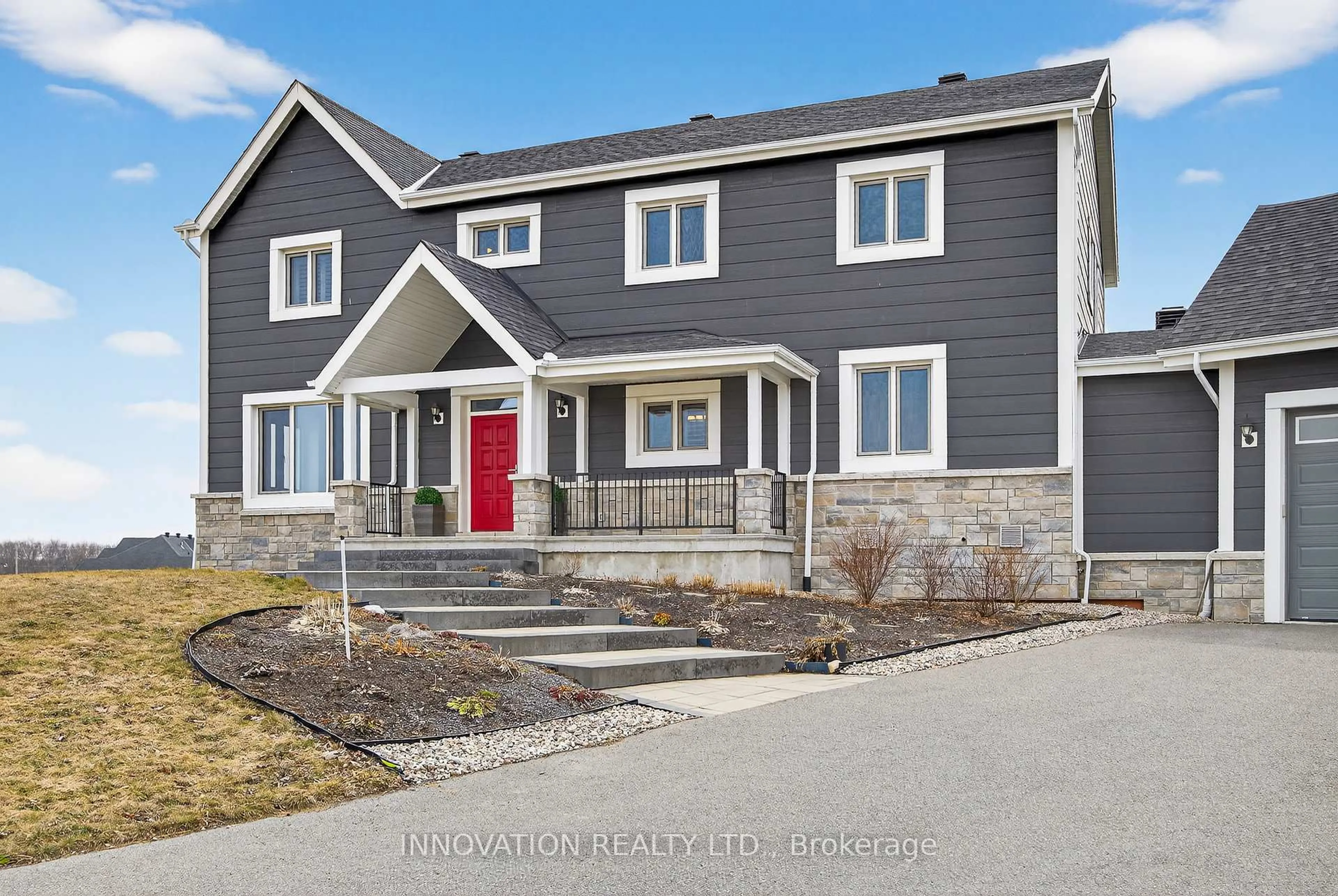 Home with vinyl exterior material, street for 229 Westar Farm Way, Ashton Ontario K0A 1B0