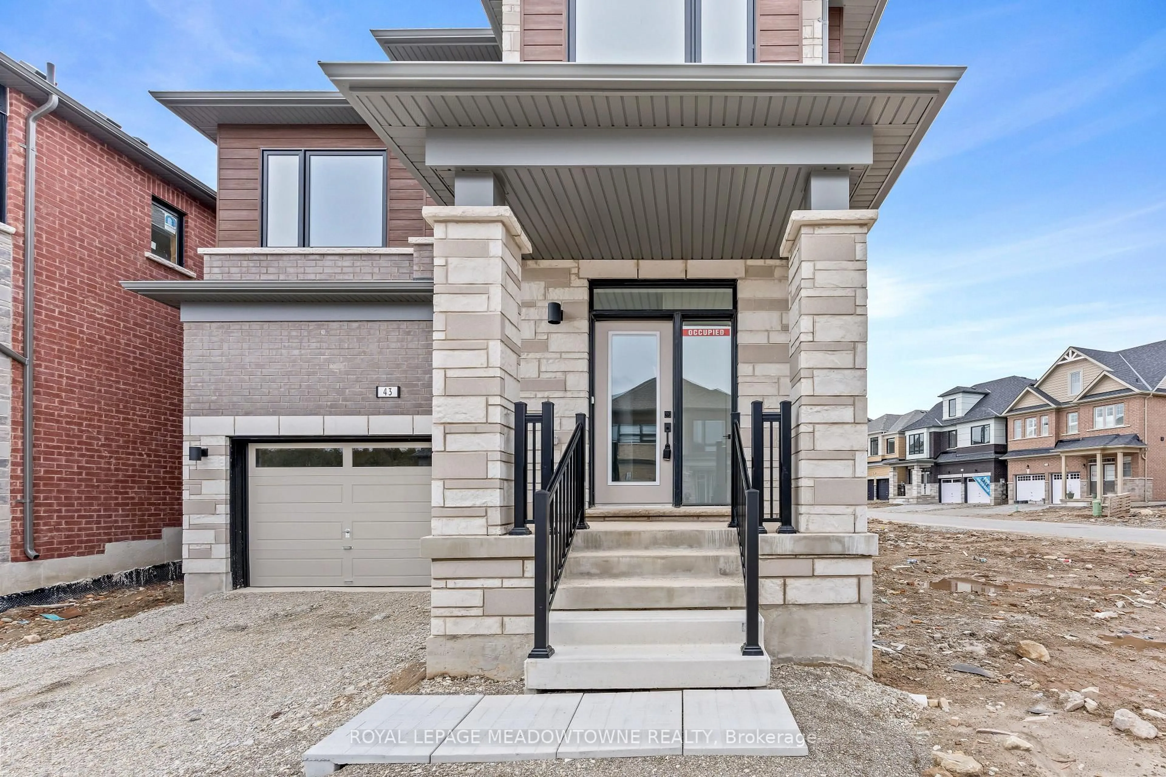 Home with brick exterior material, street for 43 Henshaw Dr, Erin Ontario N0B 1T0