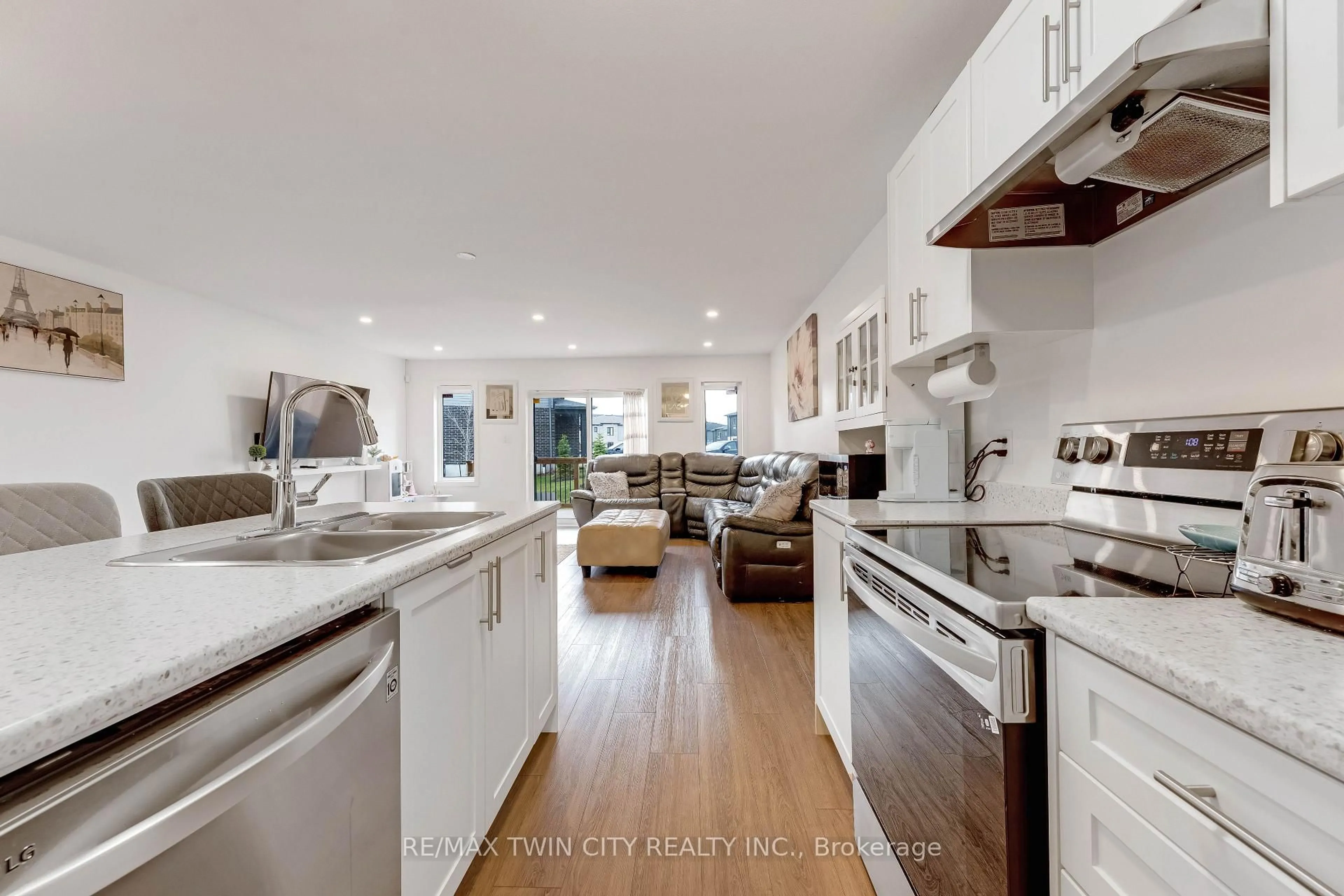 Open concept kitchen, unknown for 91 Pony Way, Kitchener Ontario N0B 2E0