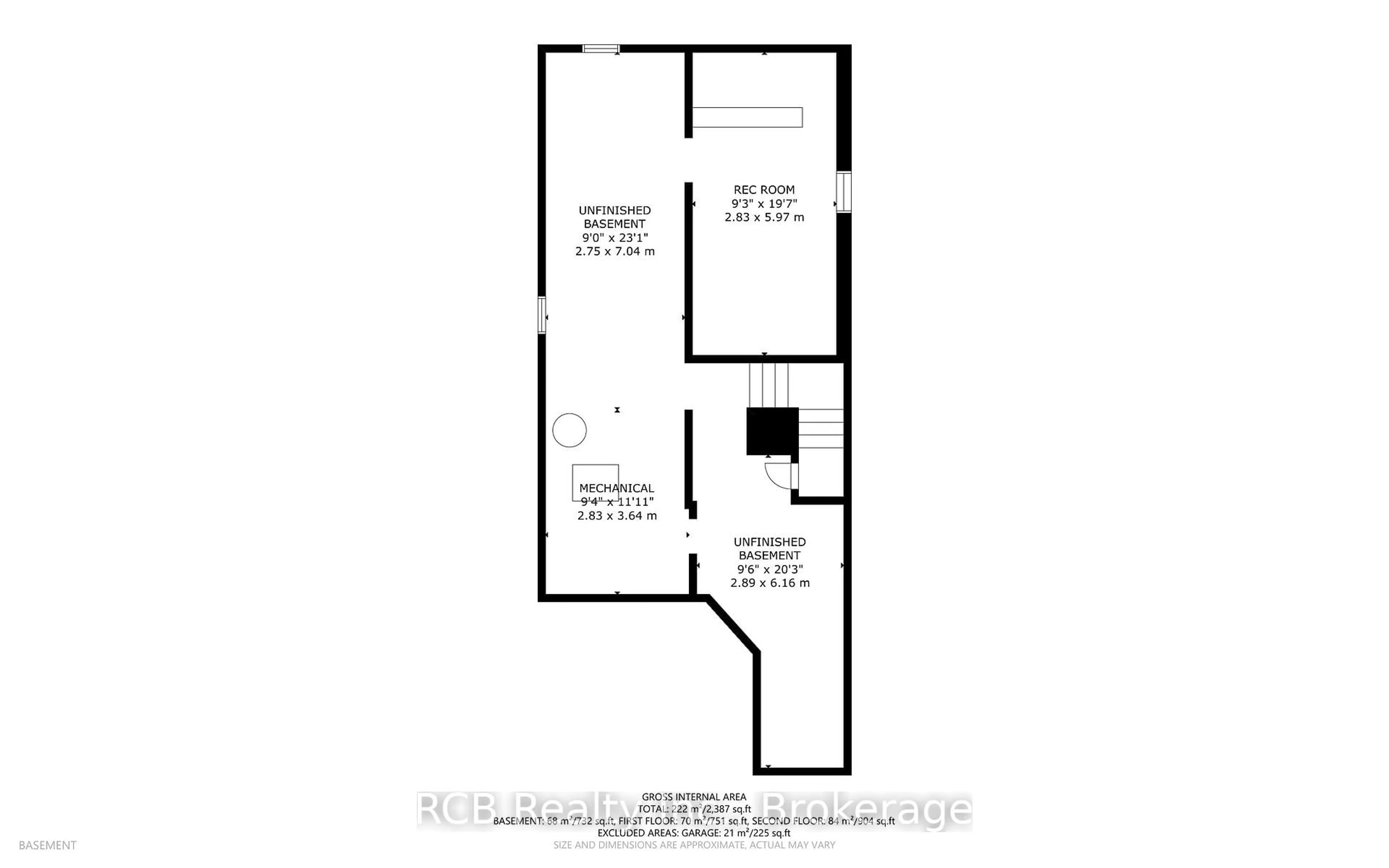 Floor plan for 155 Thomas Ave, Brantford Ontario N3S 0C8
