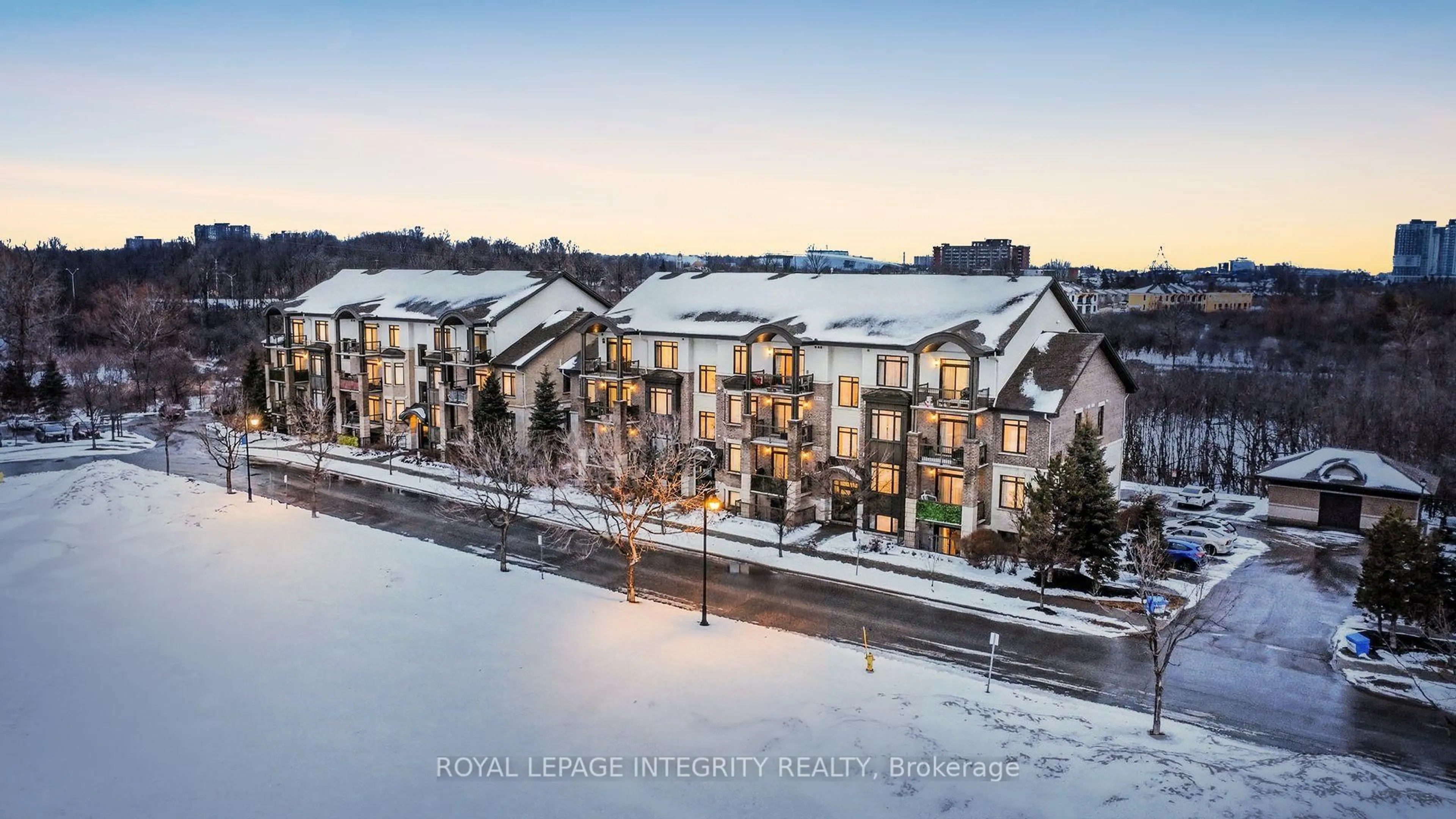 A pic from outside/outdoor area/front of a property/back of a property/a pic from drone, water/lake/river/ocean view for 705 Beauparc Private #303, Ottawa Ontario K1J 0B6