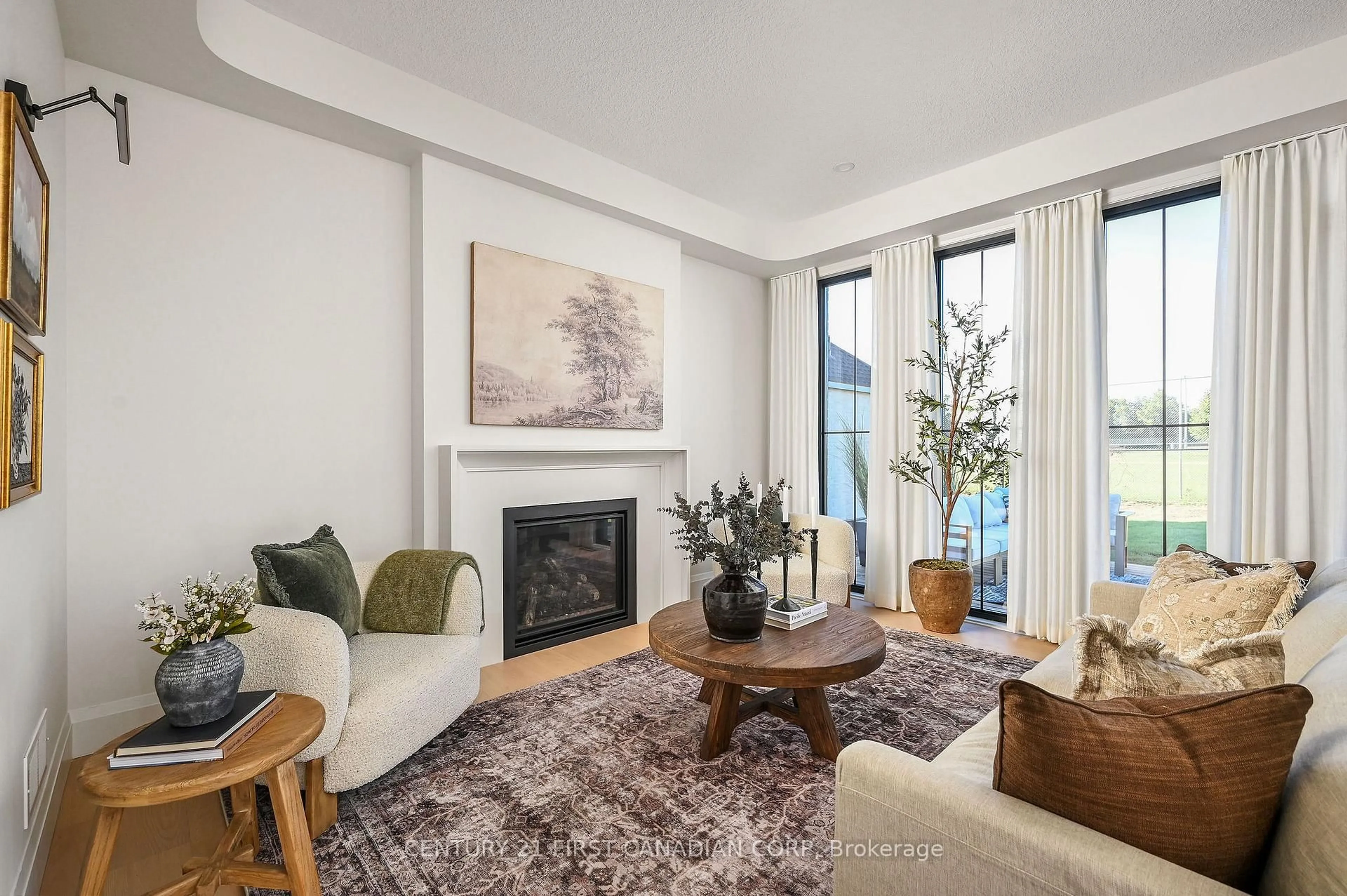 Living room with furniture, unknown for 863 White Pine St, London North Ontario N6G 3X9