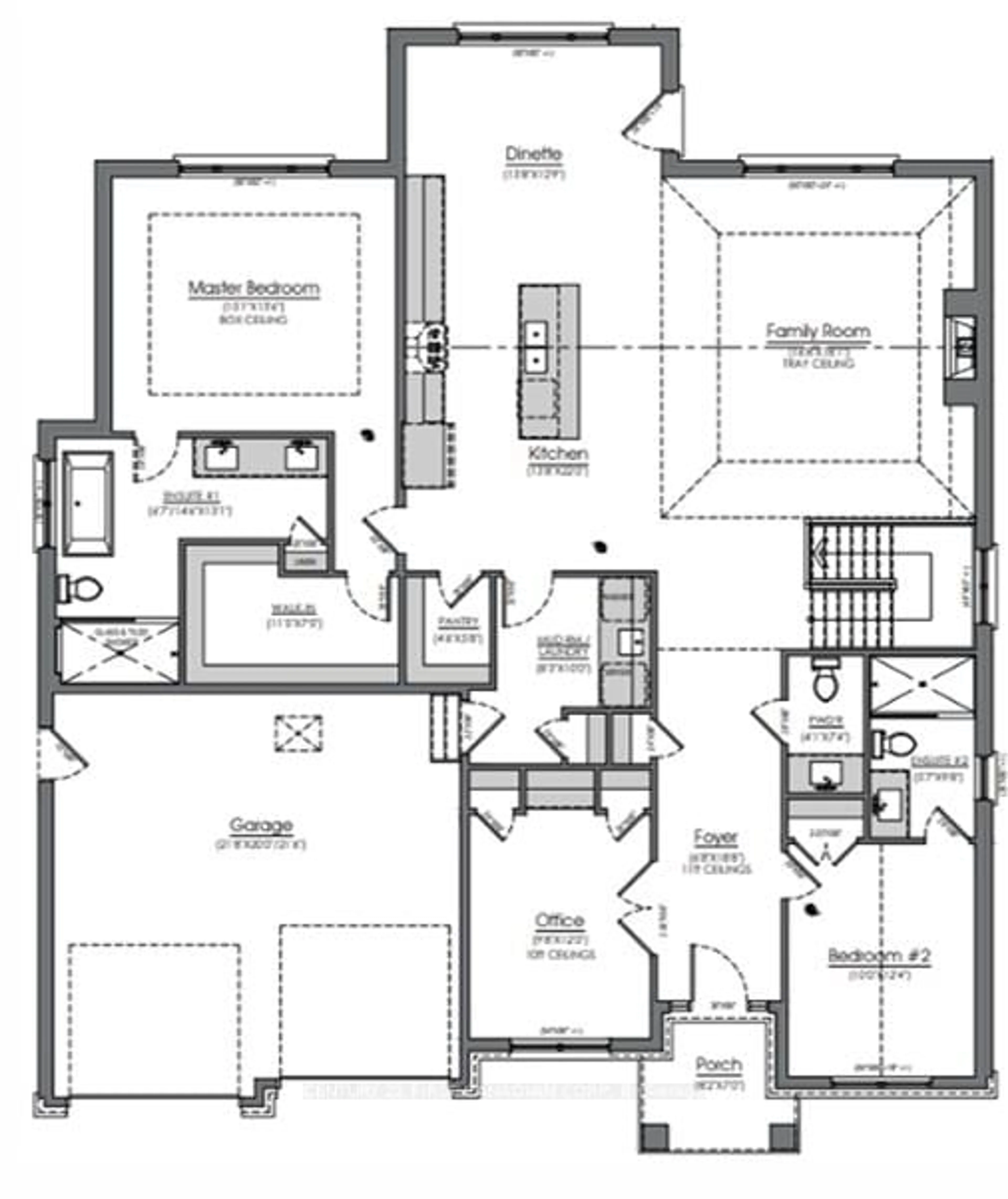 Floor plan for 871 White Pine St, London North Ontario N6G 3X9