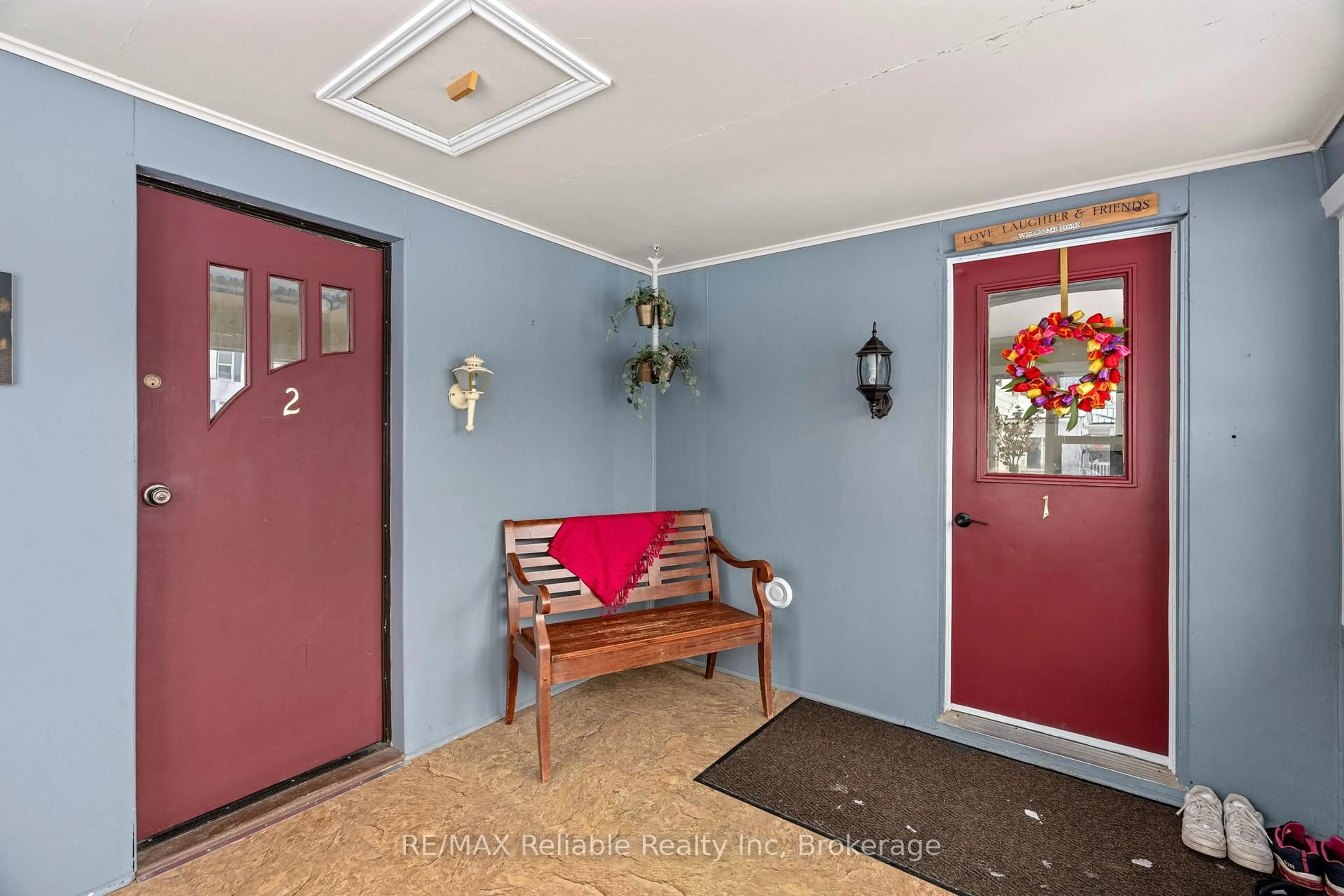 Indoor entryway for 25 Jarvis St, Huron East Ontario N0K 1W0