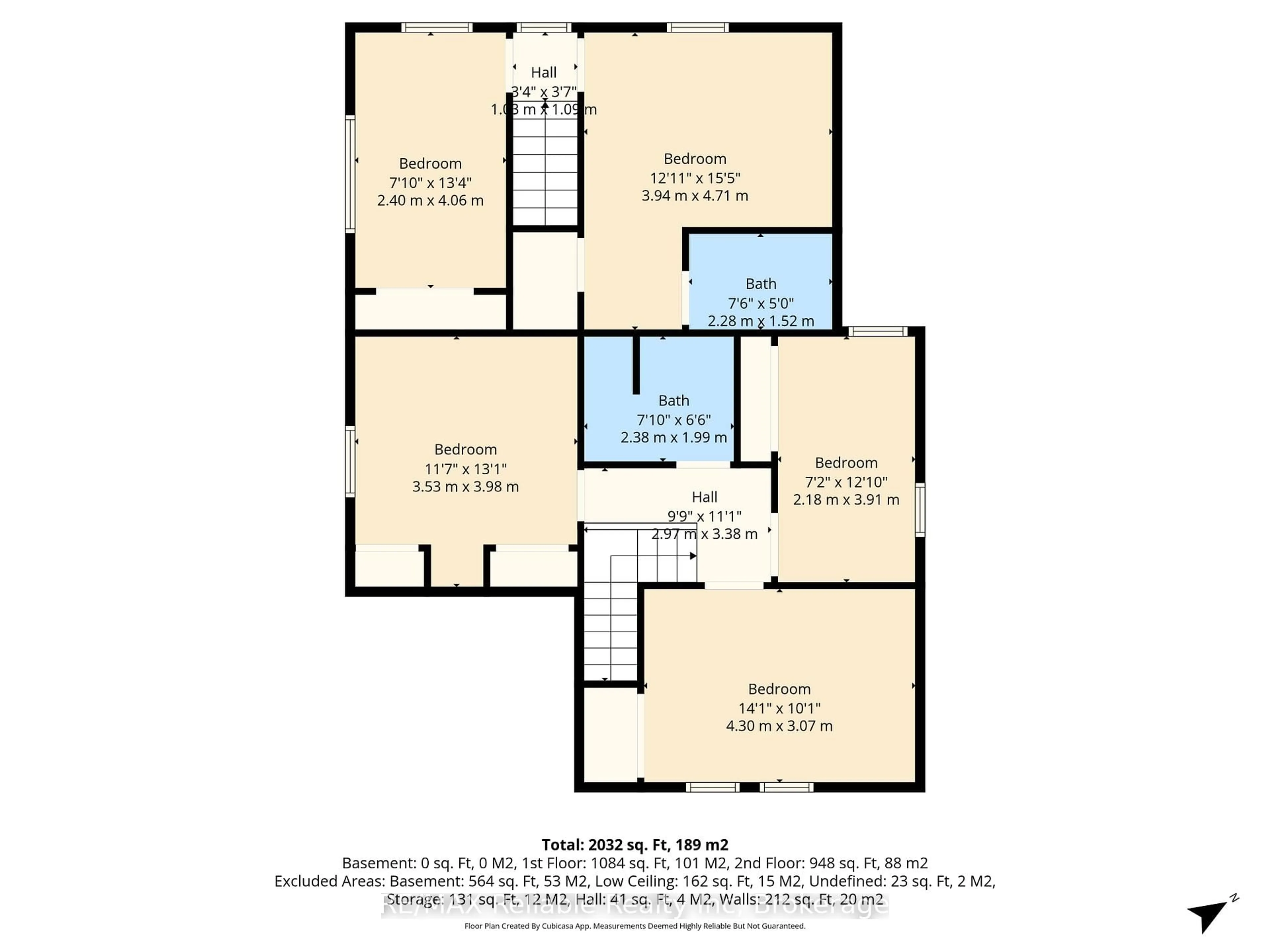 Floor plan for 25 Jarvis St, Huron East Ontario N0K 1W0