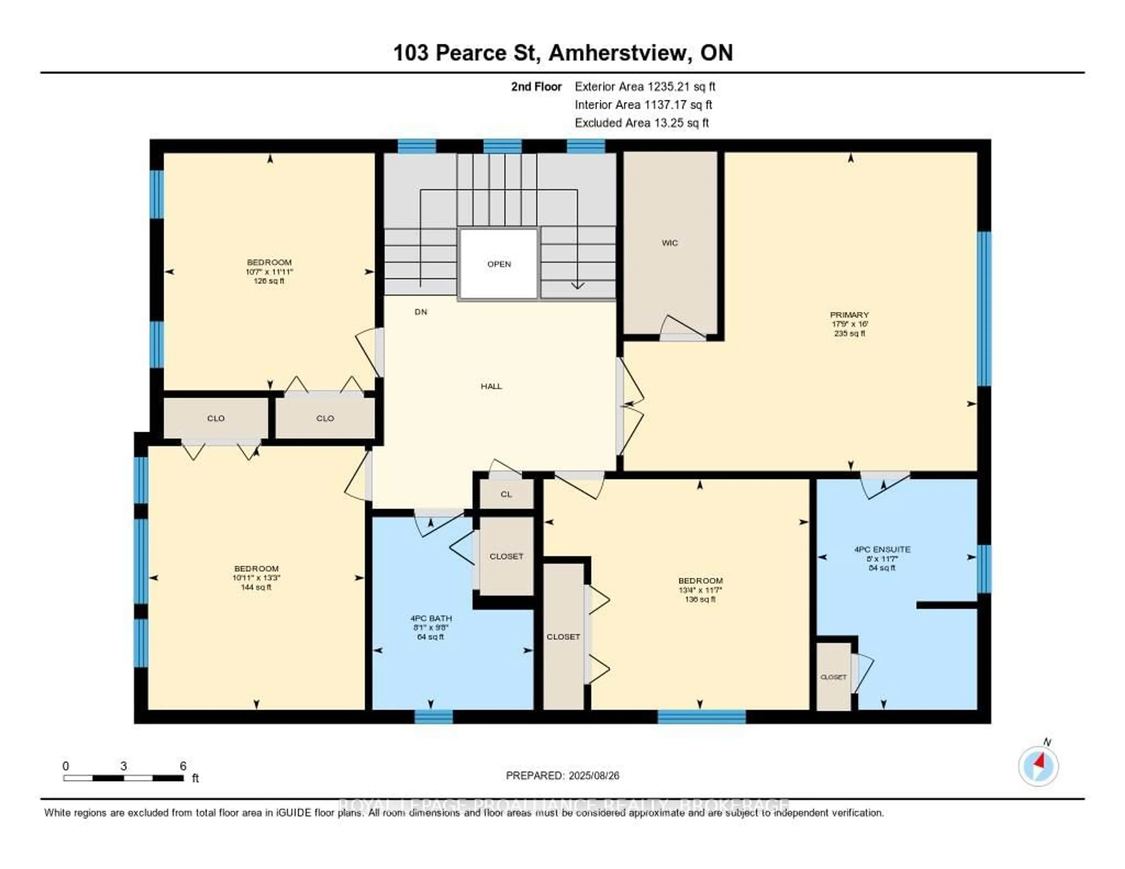 Floor plan for 103 Pearce St, Loyalist Ontario K7N 0E1
