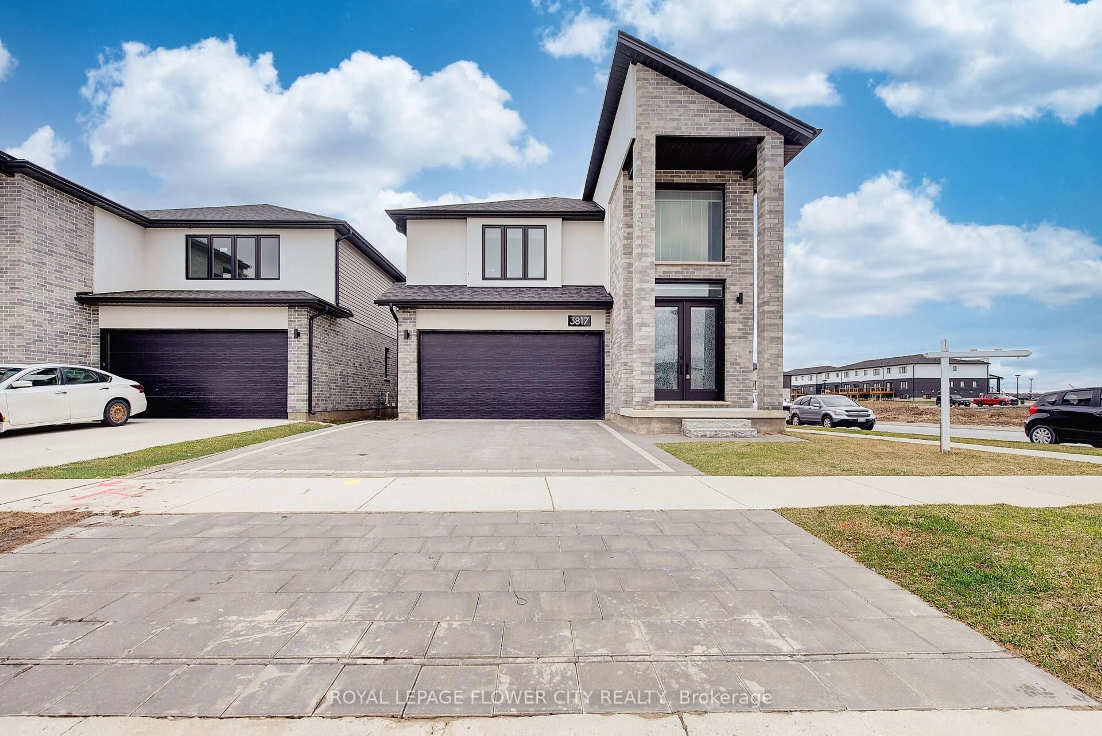 Home with brick exterior material, street for 3817 Ayrshire Ave, London South Ontario L6S 0E2