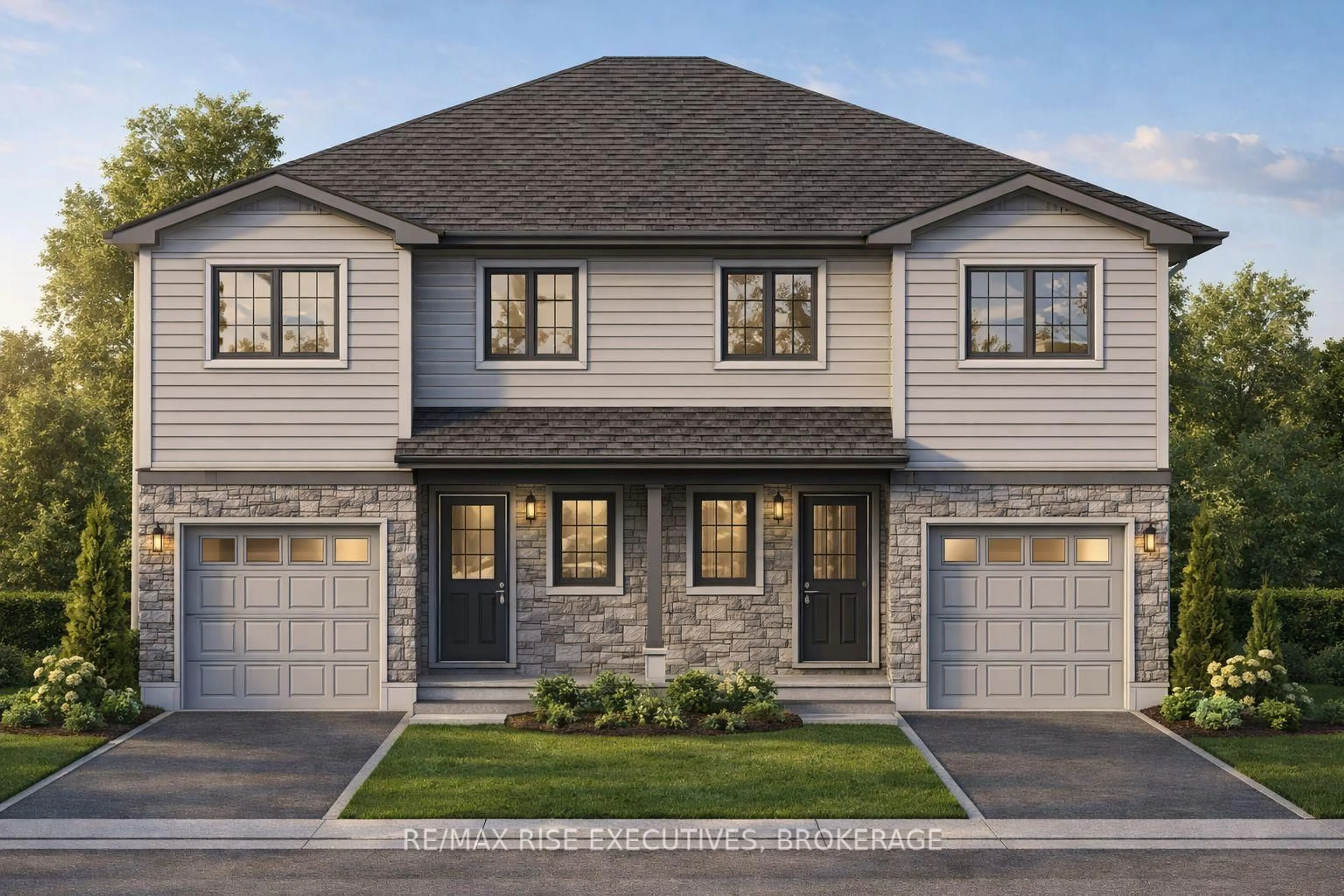 Home with brick exterior material, street for 26R Harrison Cres, Bissett Creek Ontario K0H 2H0