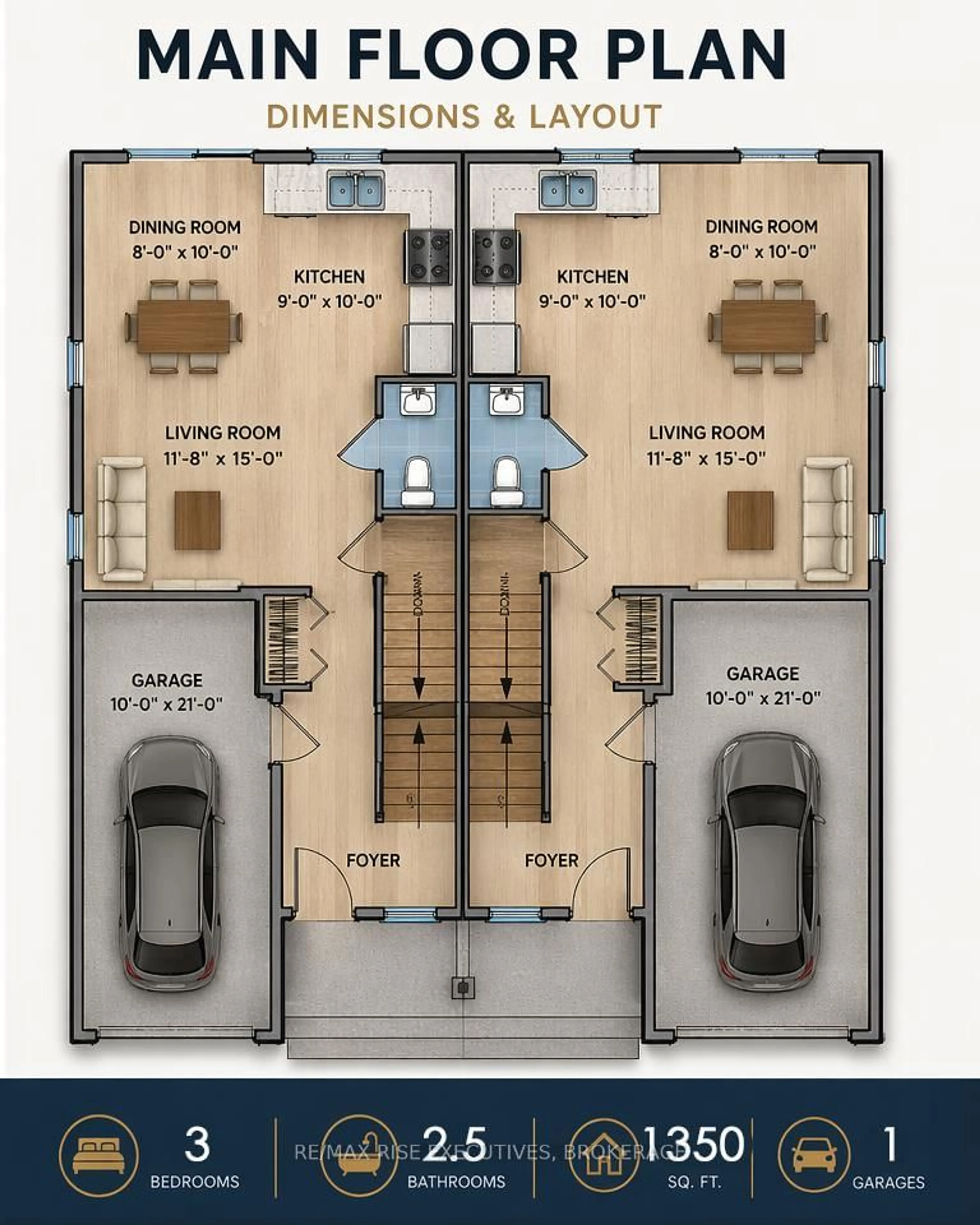 Floor plan for 26R Harrison Cres, Bissett Creek Ontario K0H 2H0