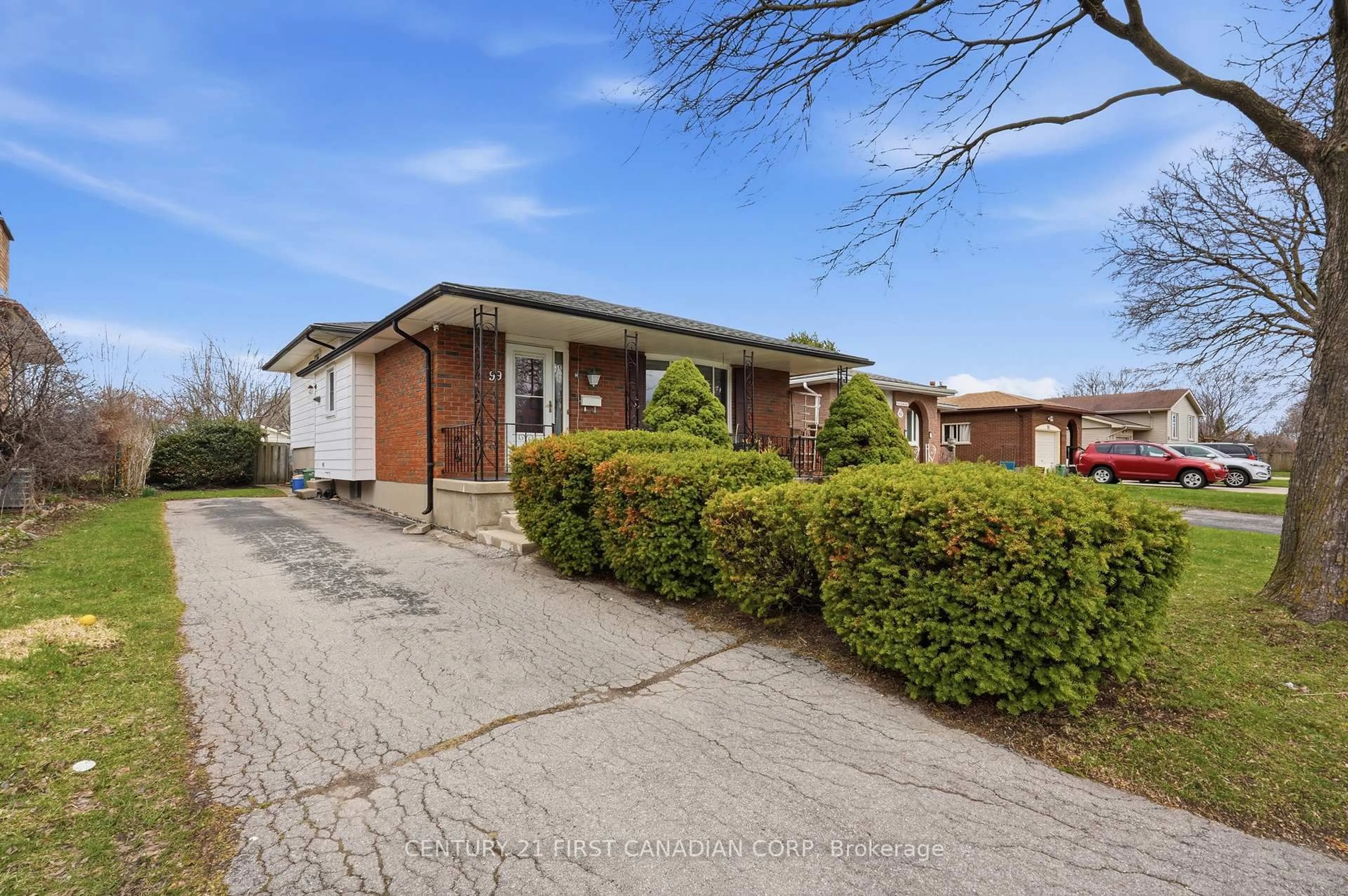 Home with brick exterior material, street for 99 Muriel Cres, London South Ontario N6E 2K4