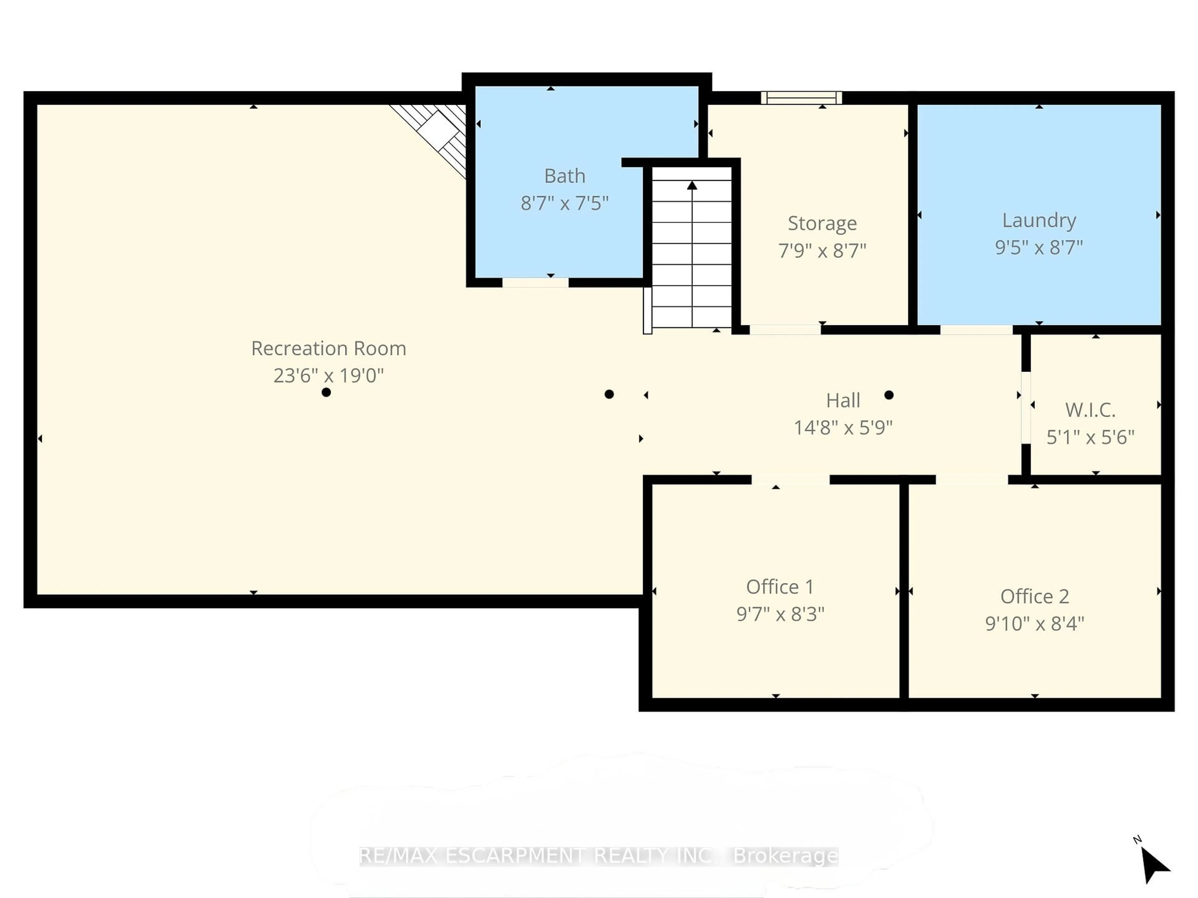 Floor plan for 148 Gordon Drummond Ave, Hamilton Ontario L8J 1G3