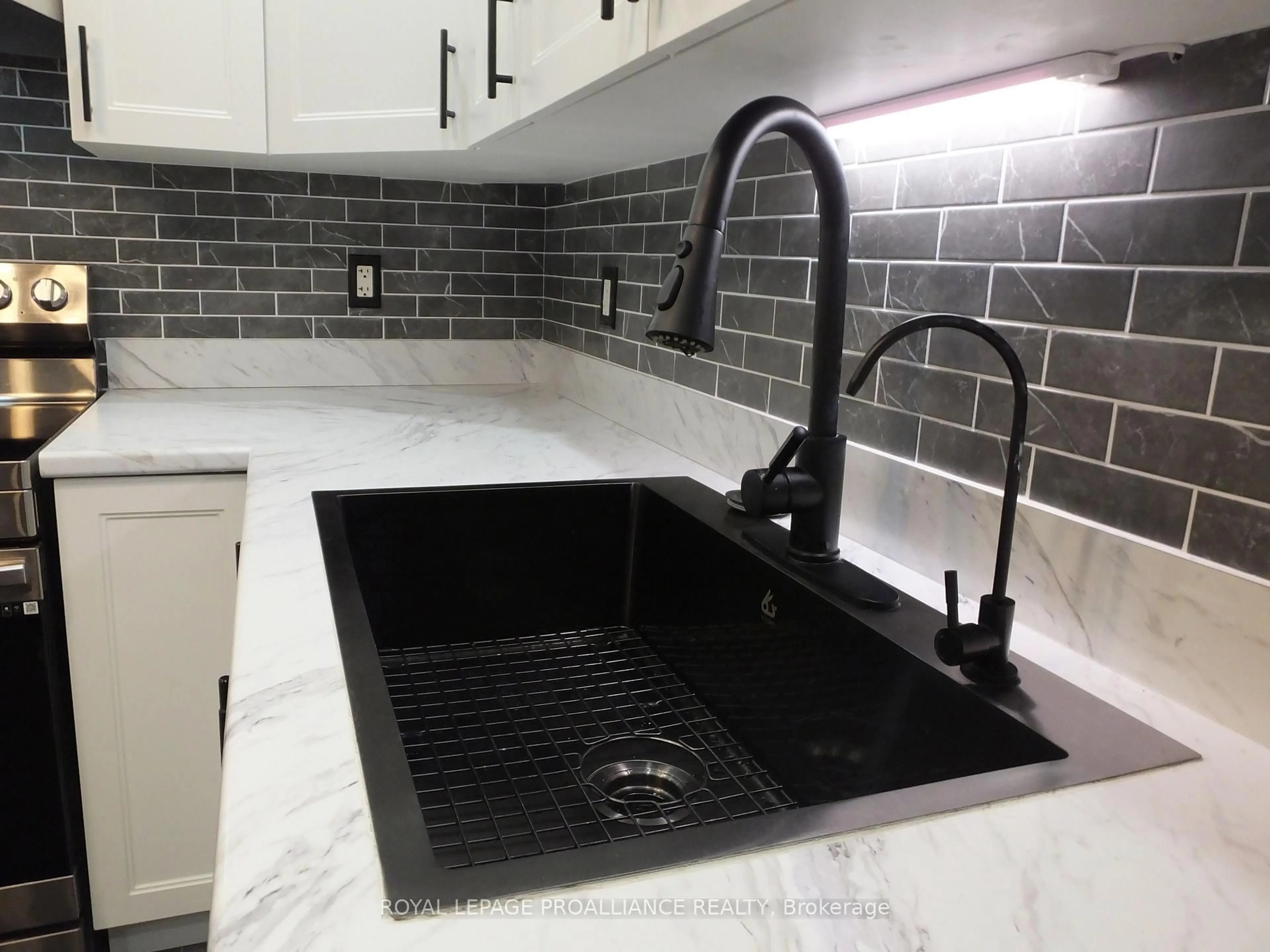 Contemporary kitchen, ceramic/tile floor for 194 Haig Rd #4, Belleville Ontario K8N 0A8