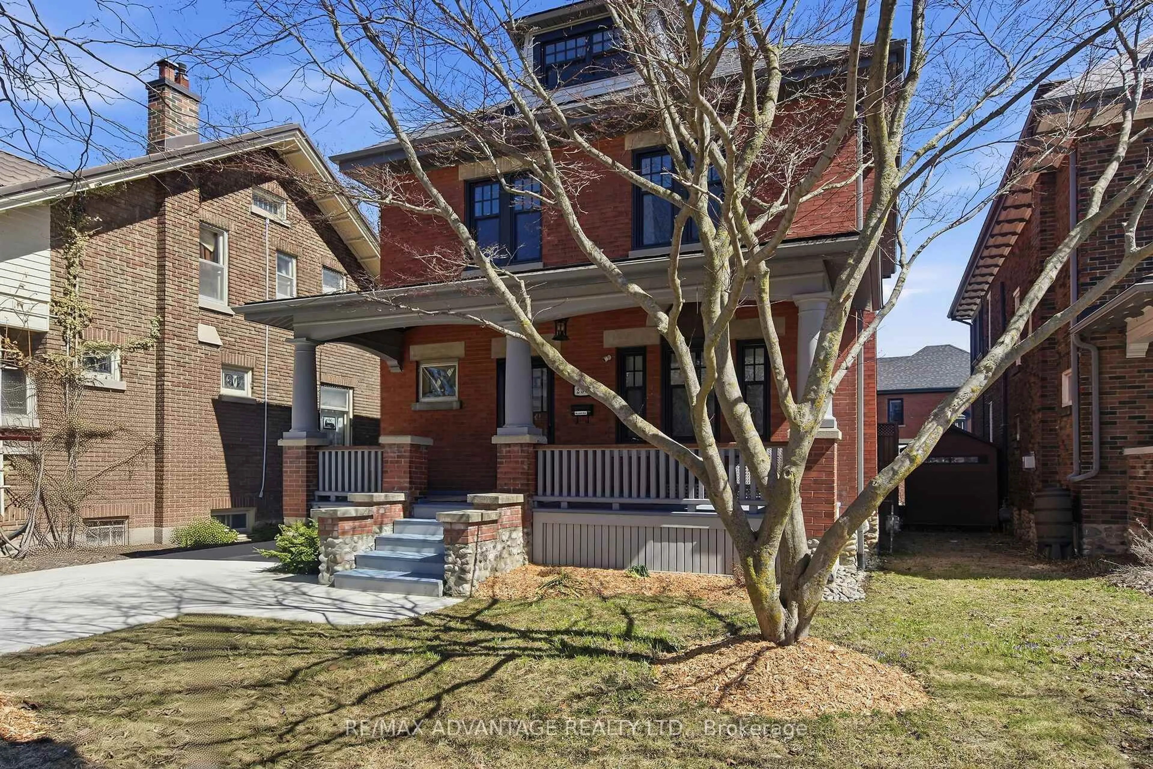 Home with brick exterior material, street for 258 Ridout St, London South Ontario N6C 3Y6