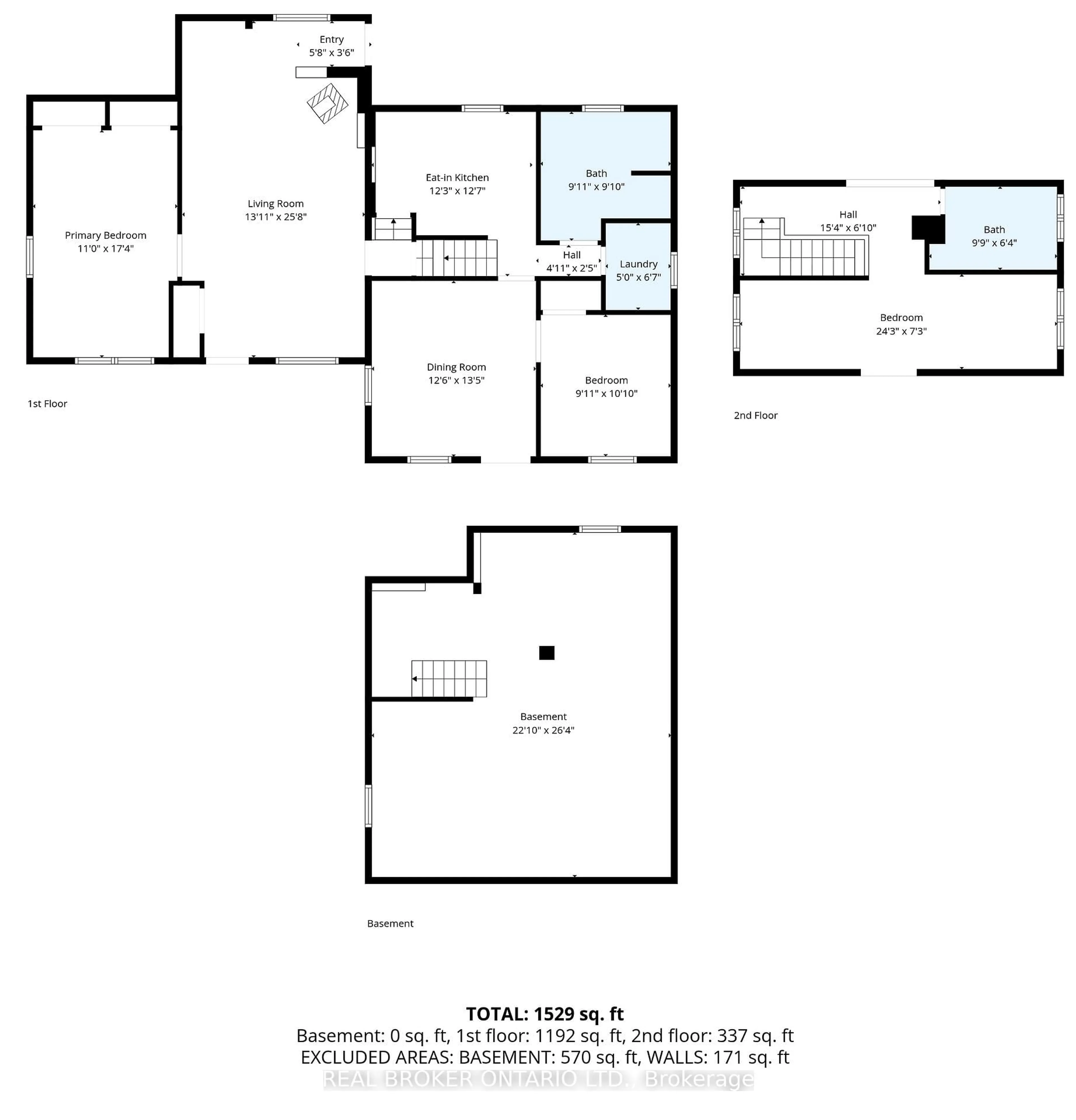 Floor plan for 1247 Old 8 Highway, Hamilton Ontario L0R 1Z0