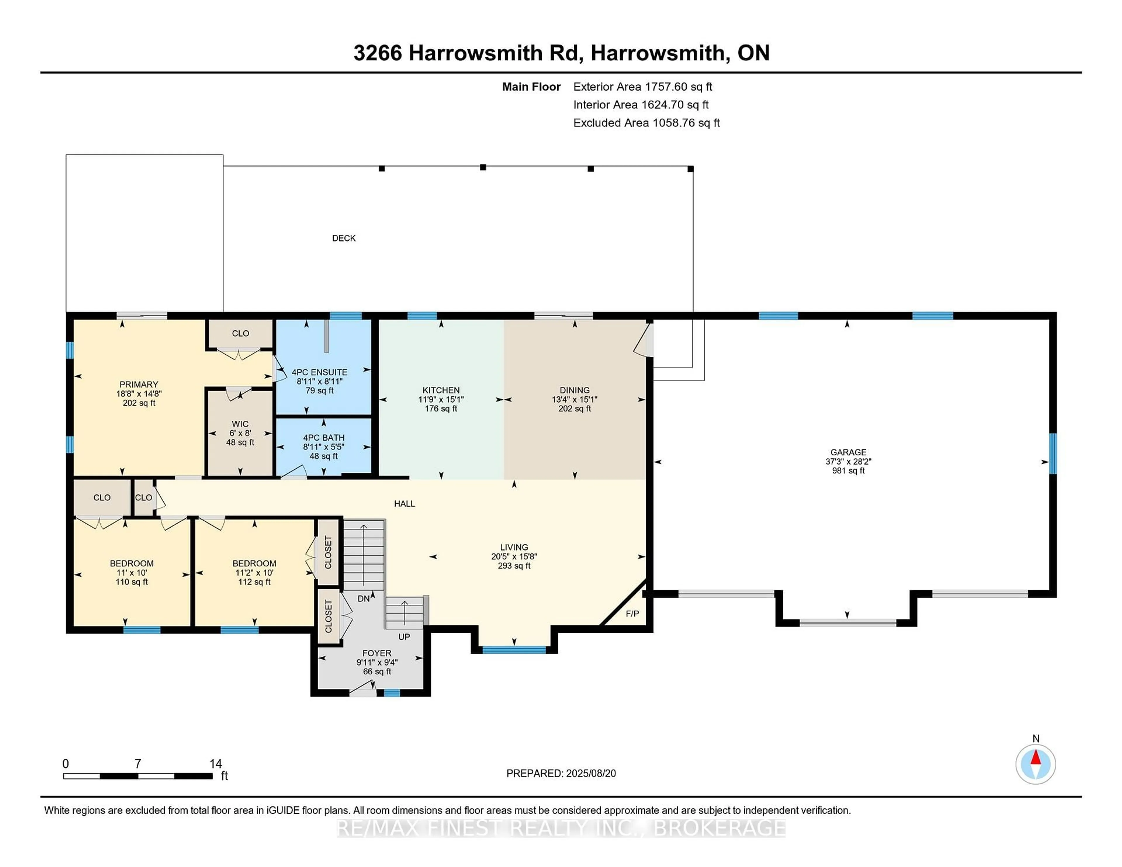 Floor plan for 3266 Harrowsmith Rd, Harrowsmith Ontario K0H 1V0
