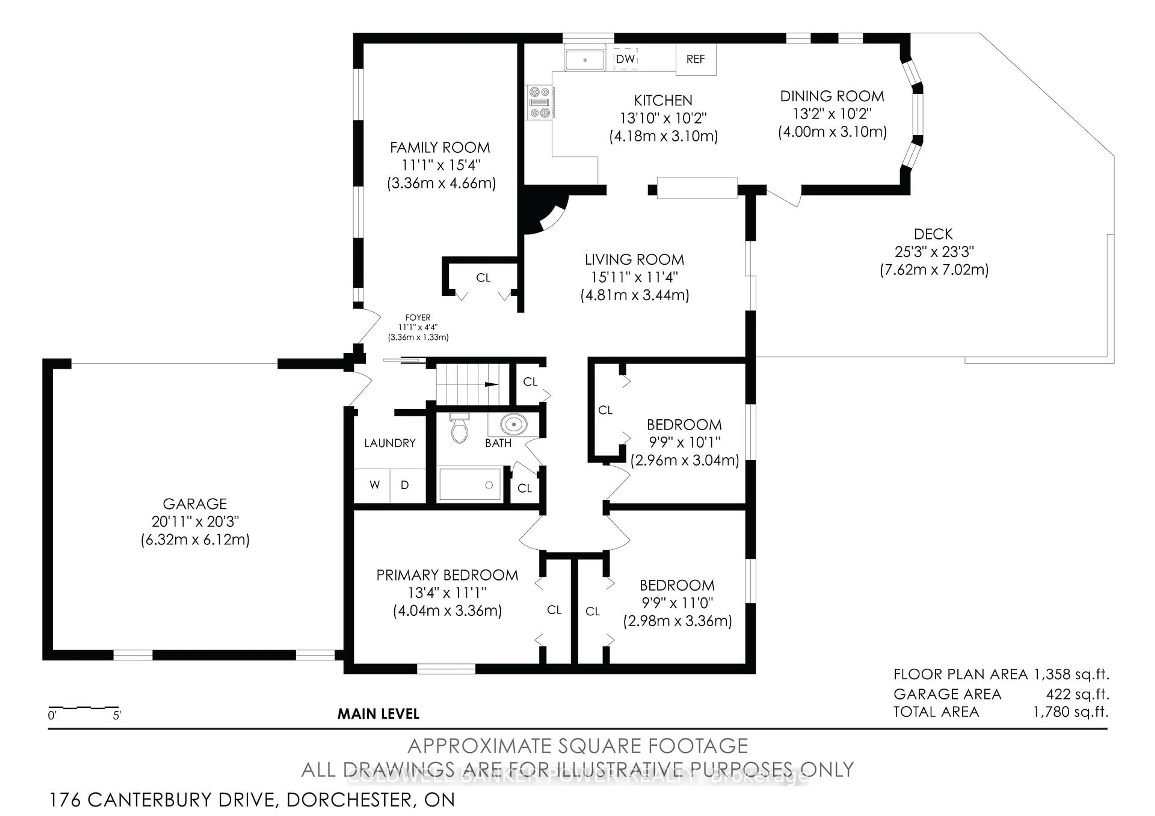 Floor plan for 176 Canterbury Dr, Thames Centre Ontario N0L 1G3