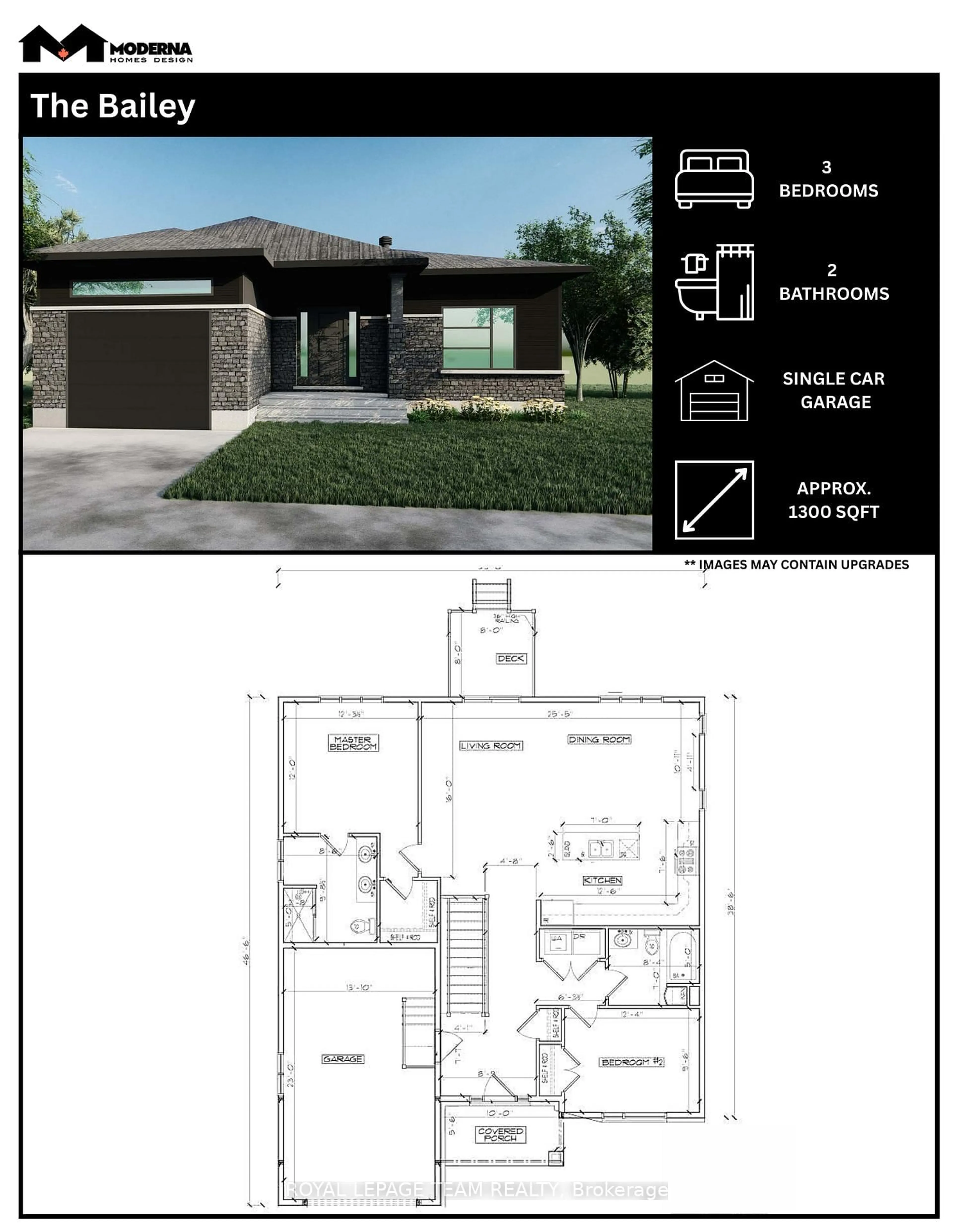 Floor plan for LT 2 Harmony Rd, North Dundas Ontario K0C 2K0