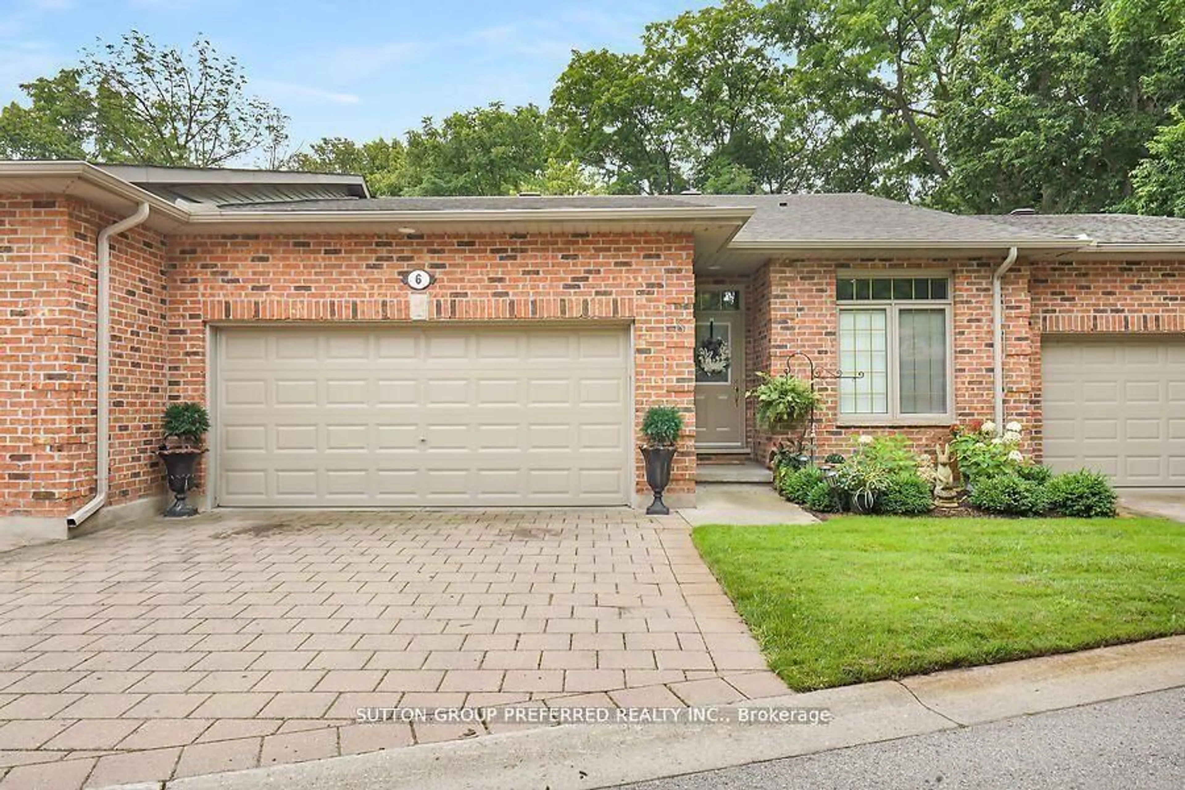 Home with brick exterior material, street for 398 Old Riverside Dr #6, London North Ontario N6H 4T3