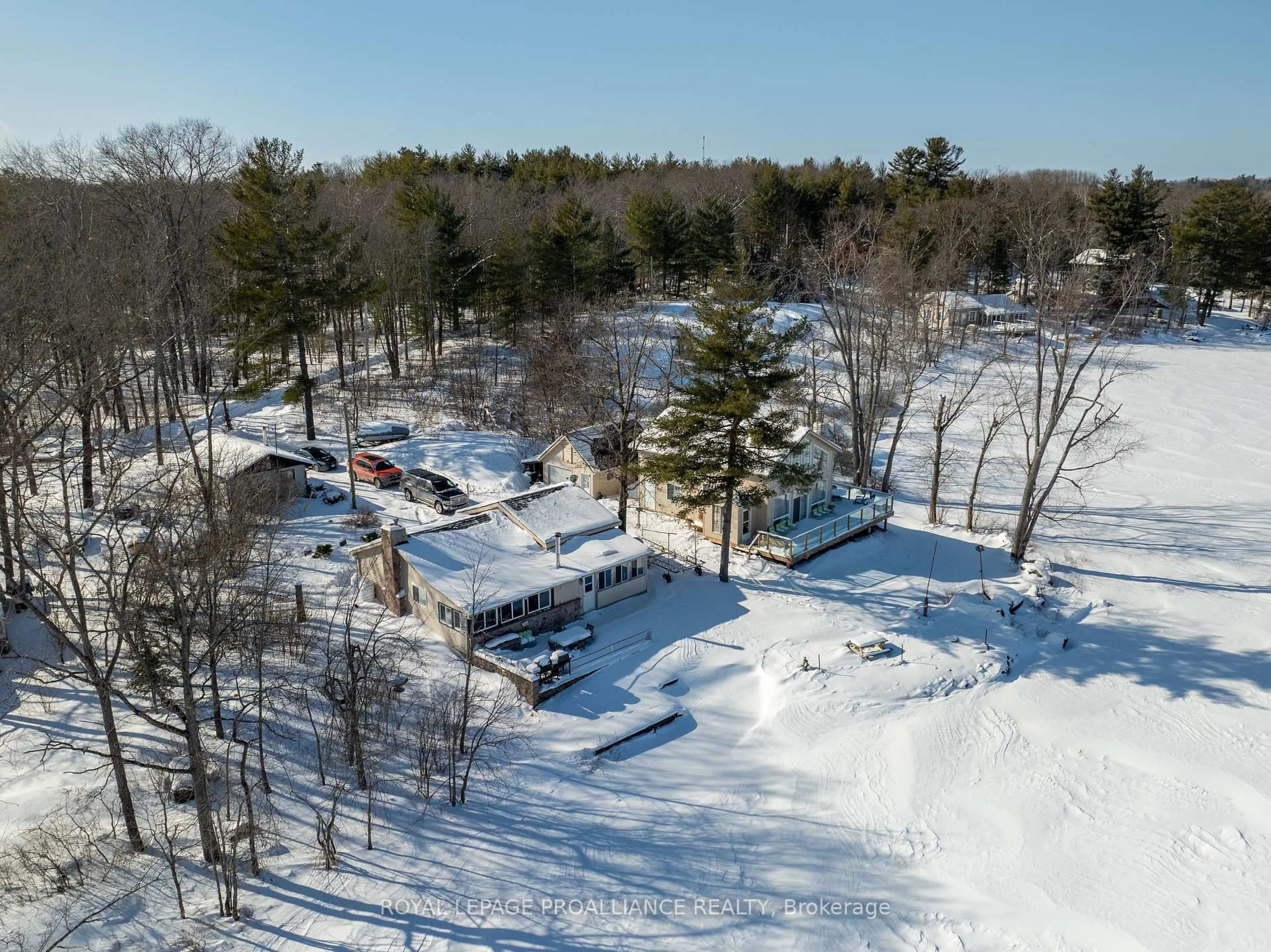 A pic from outside/outdoor area/front of a property/back of a property/a pic from drone, unknown for 75 Houston Lane, Tweed Ontario K0K 3J0