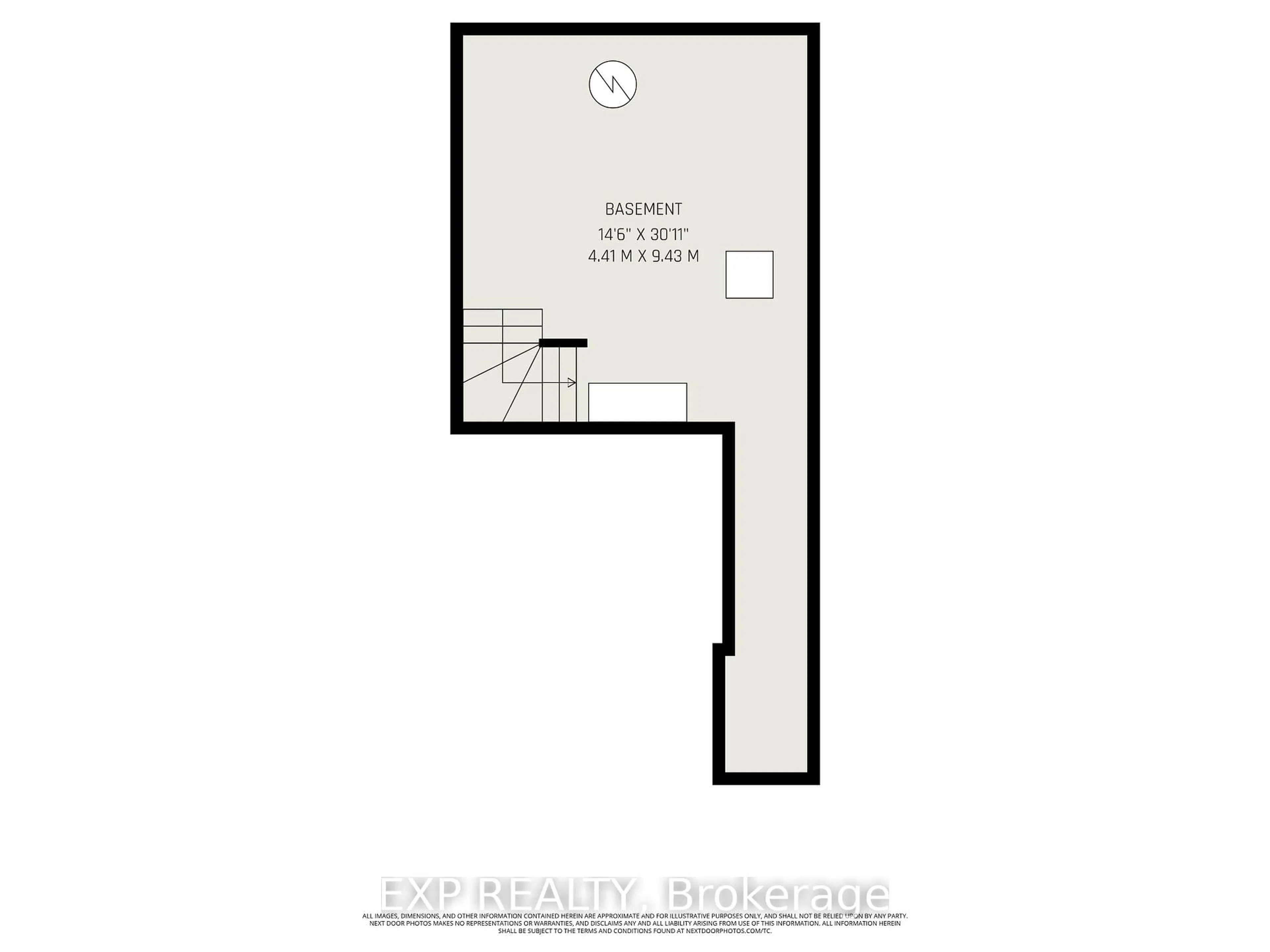 Floor plan for 211 Gershwin Private, Ottawa Ontario K2H 1G6