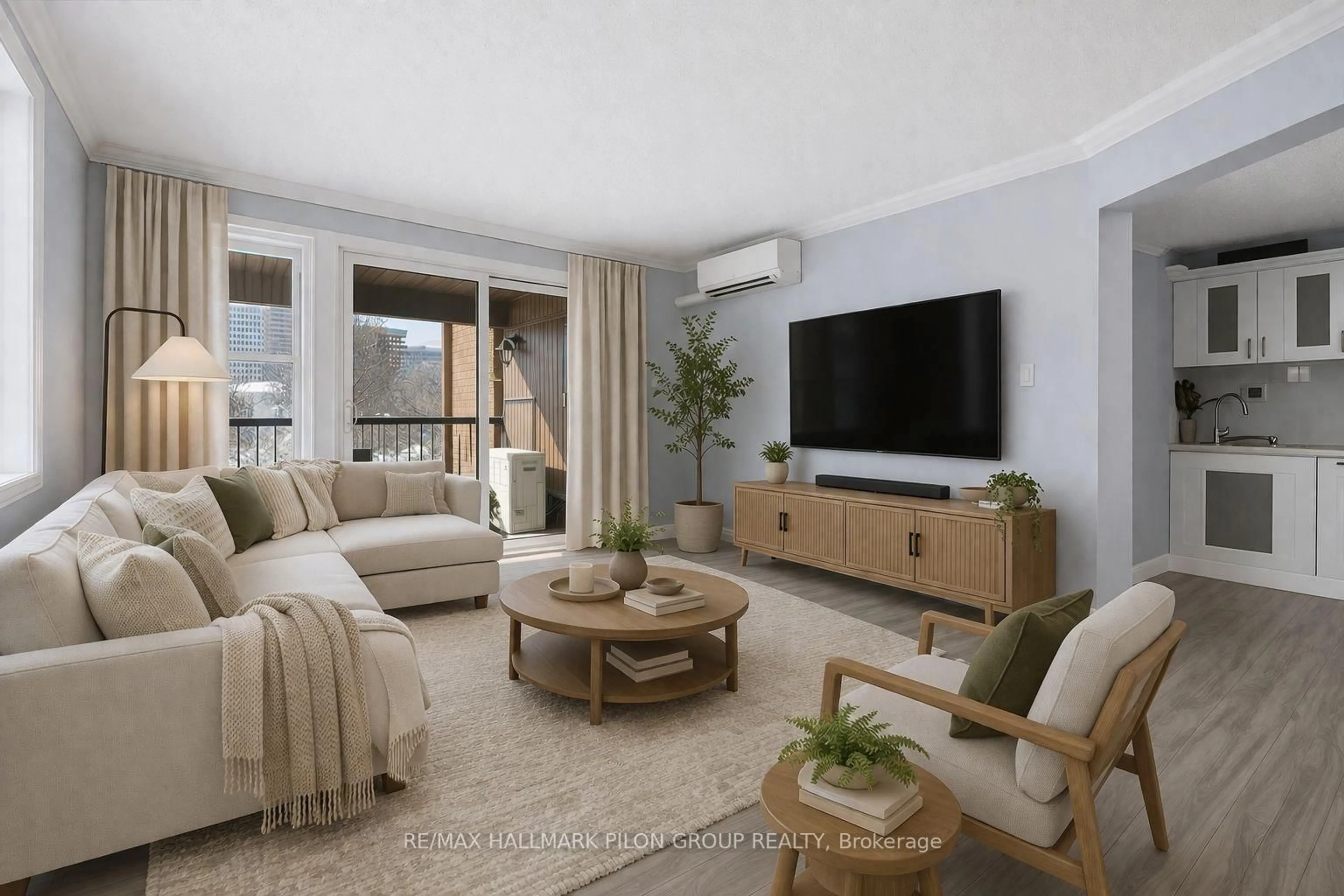 Living room with furniture, unknown for 316 Savard Ave #206, Ottawa Ontario K1L 7S2