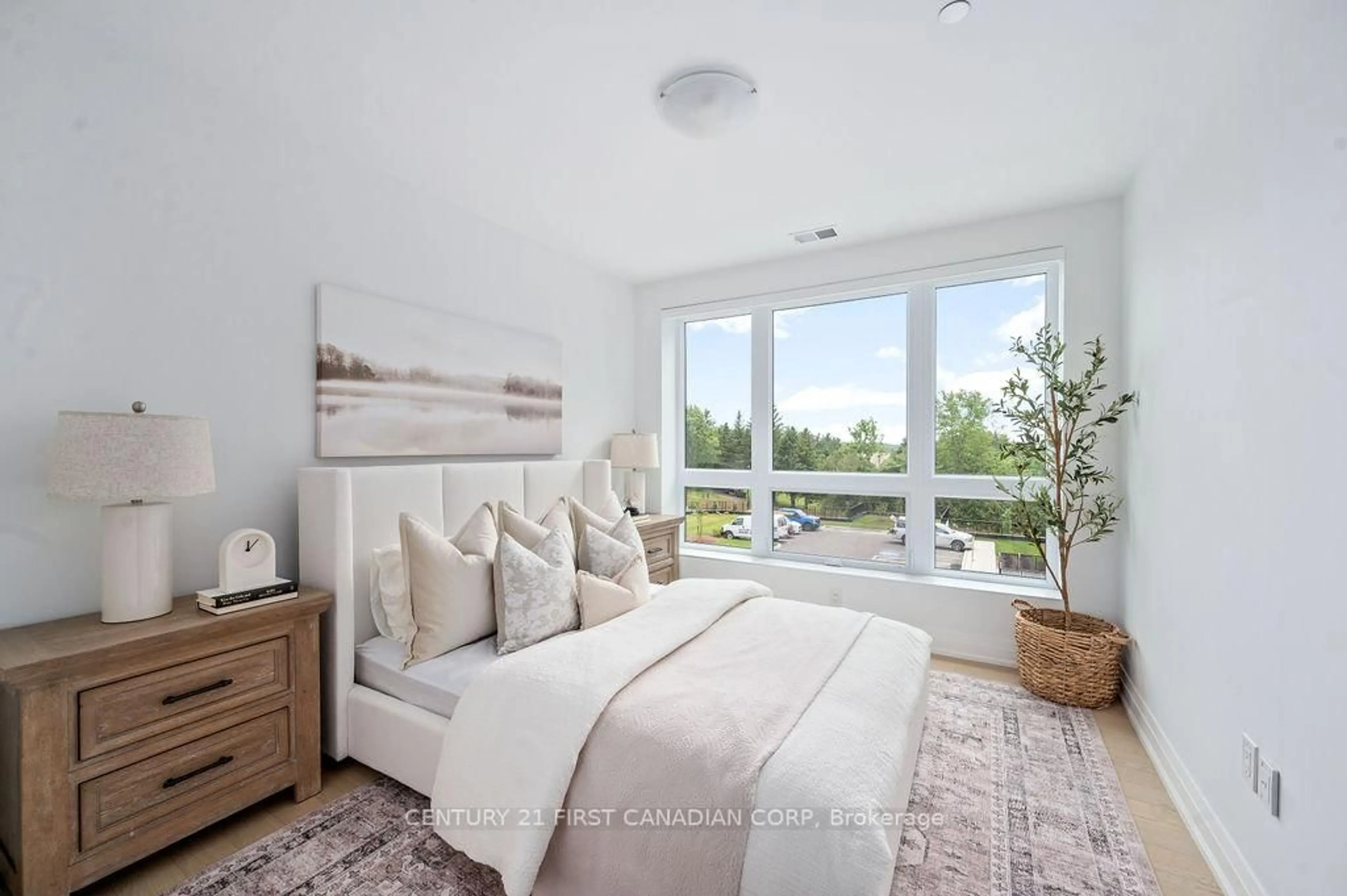 Bedroom with bed, unknown for 1975 Fountain Grass Dr #317, London South Ontario N6K 0M3