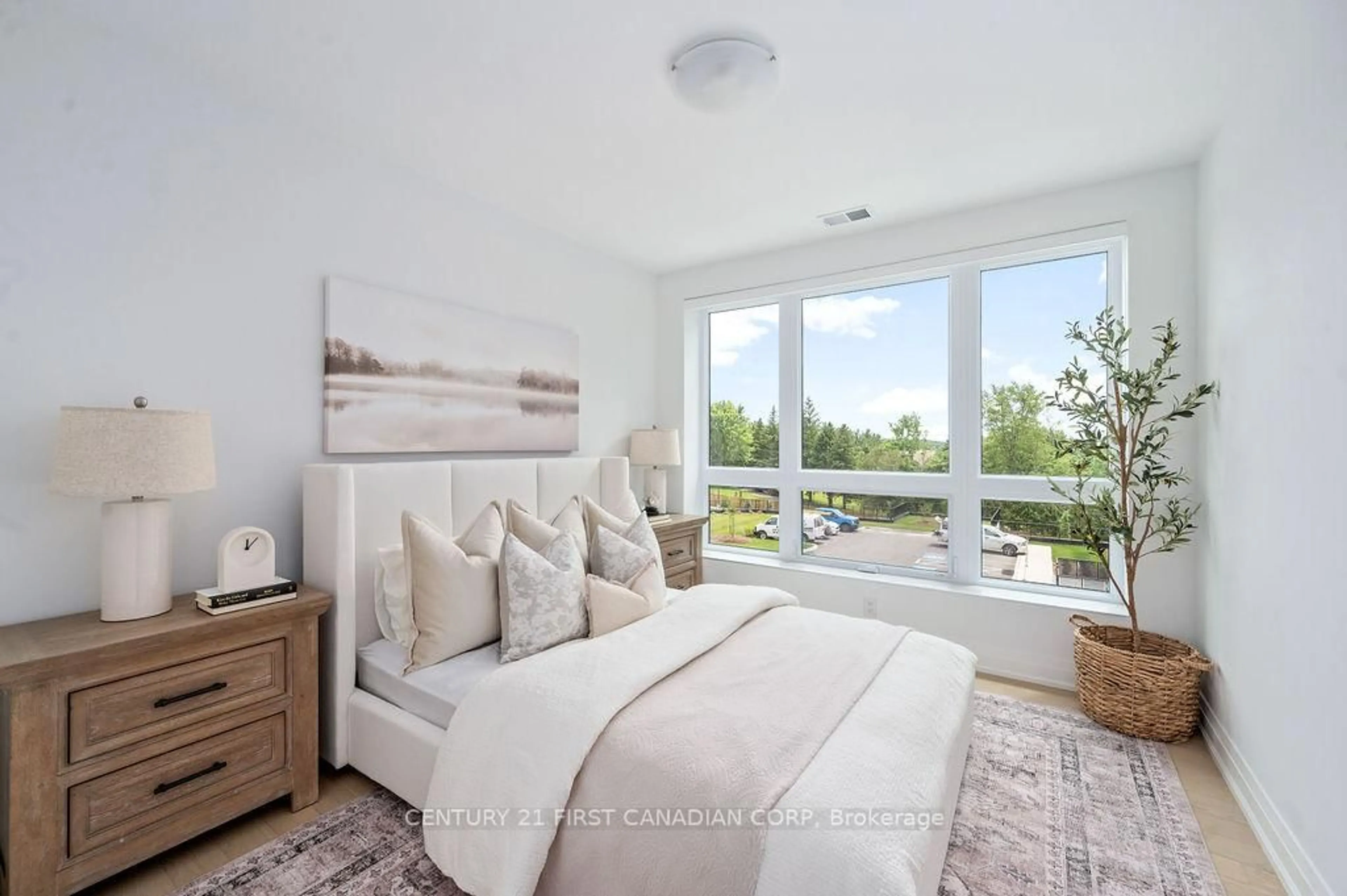 Bedroom with bed, unknown for 1975 Fountain Grass Dr #317, London South Ontario N6K 0M3