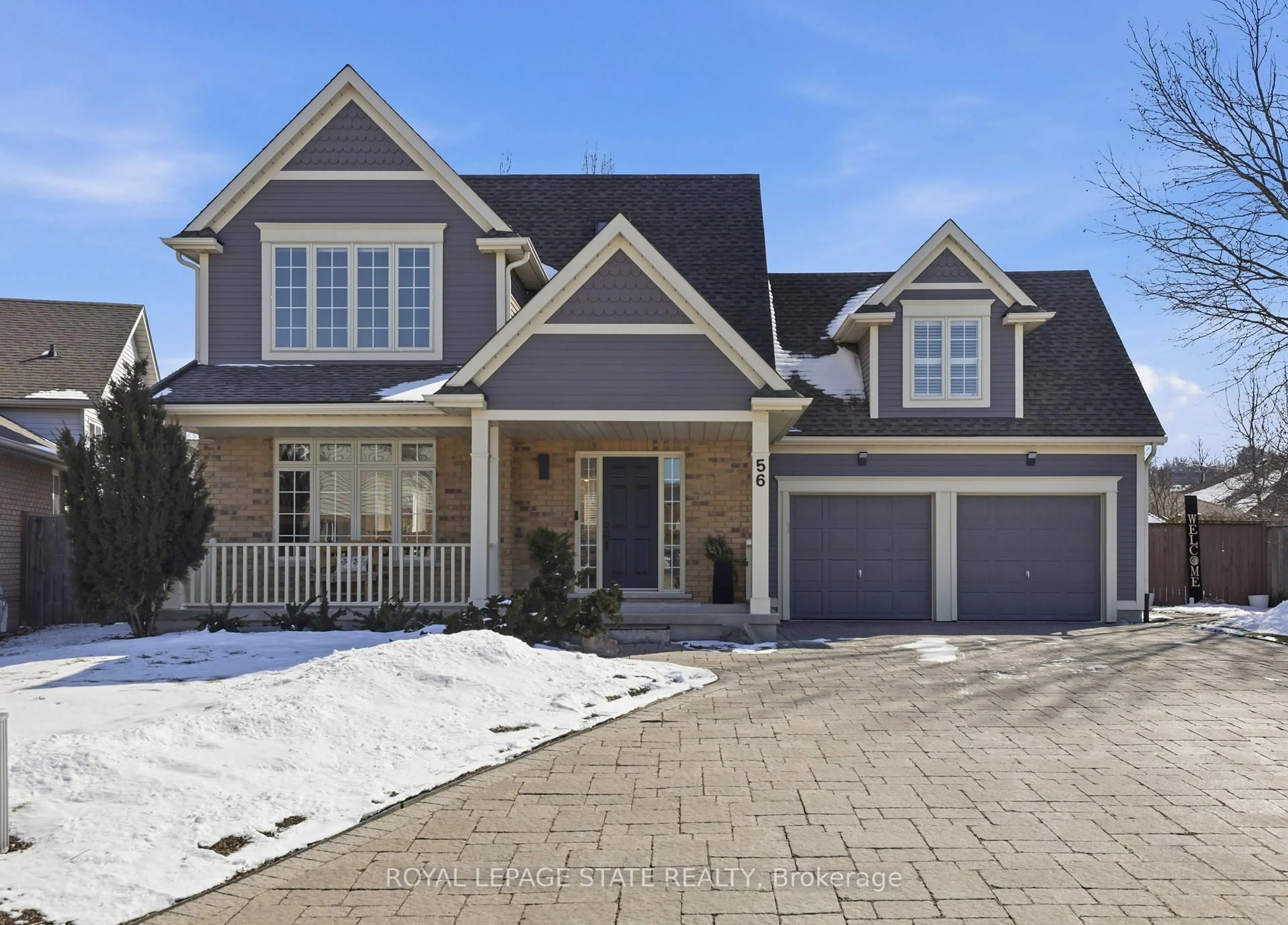 Home with brick exterior material, street for 56 MCCAFFERY Cres, St. Catharines Ontario L2S 3Z5