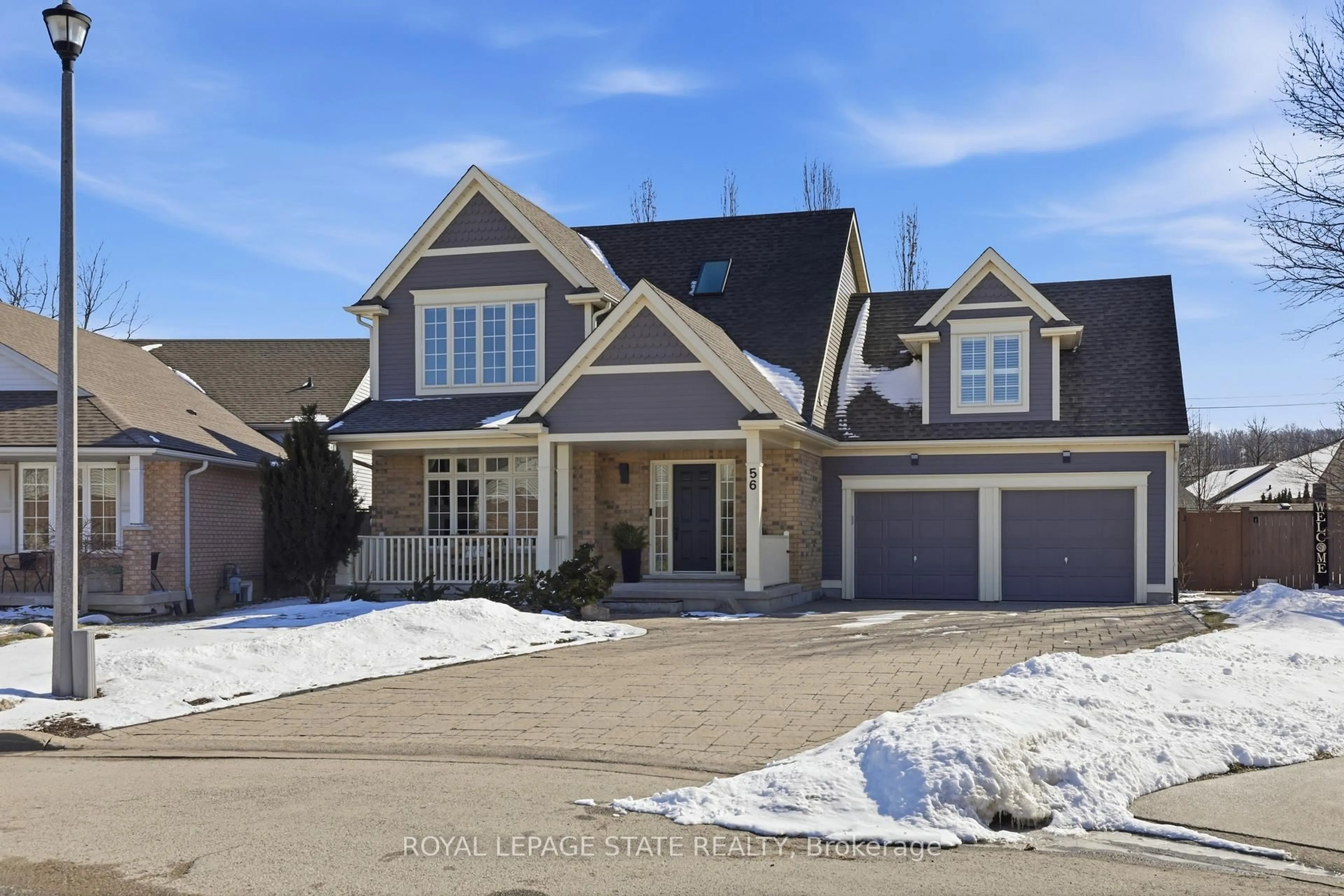 Home with brick exterior material, street for 56 MCCAFFERY Cres, St. Catharines Ontario L2S 3Z5