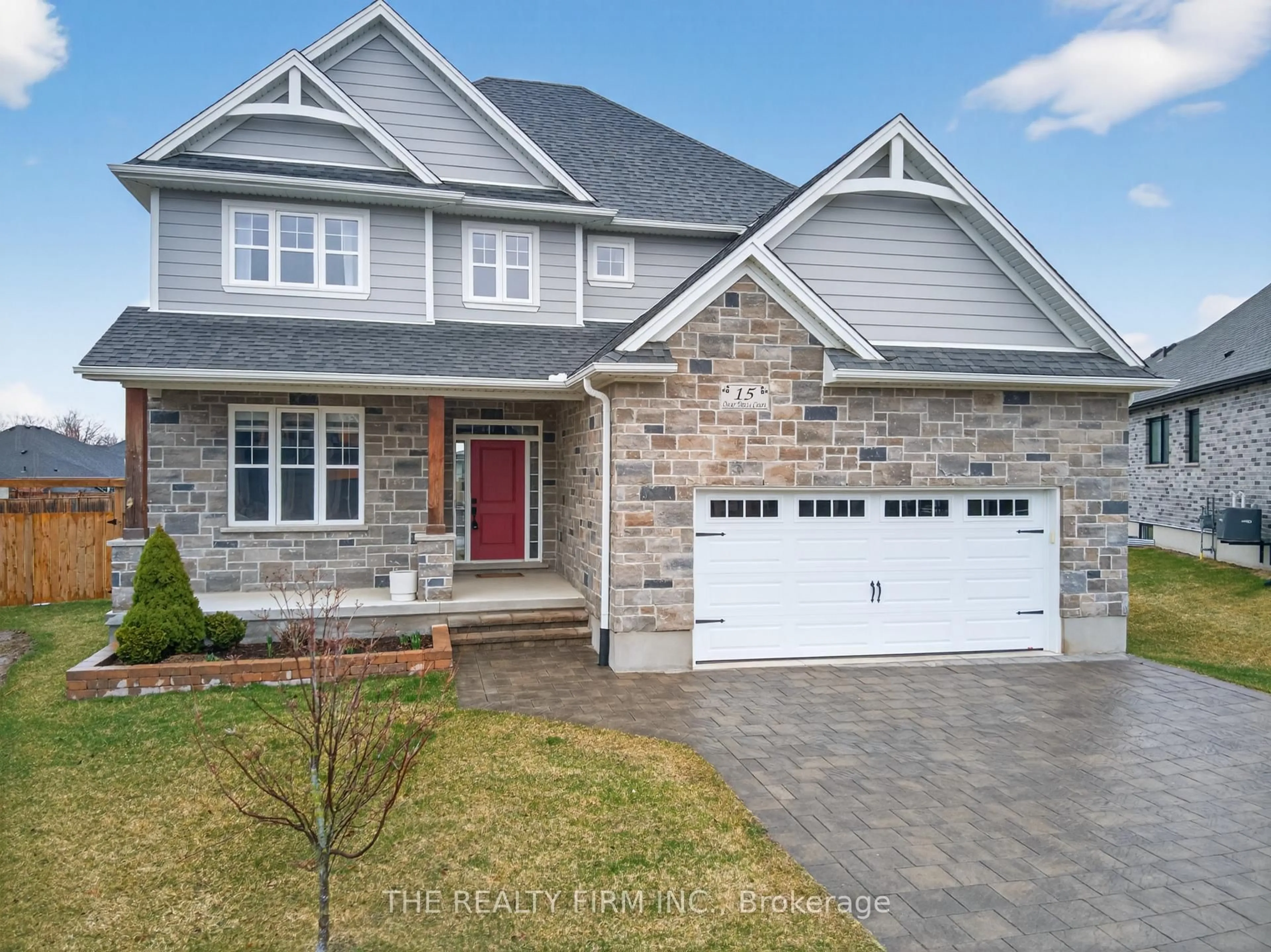 Home with brick exterior material, street for 15 Oscar Davis Crt, Strathroy-Caradoc Ontario N7G 0G3