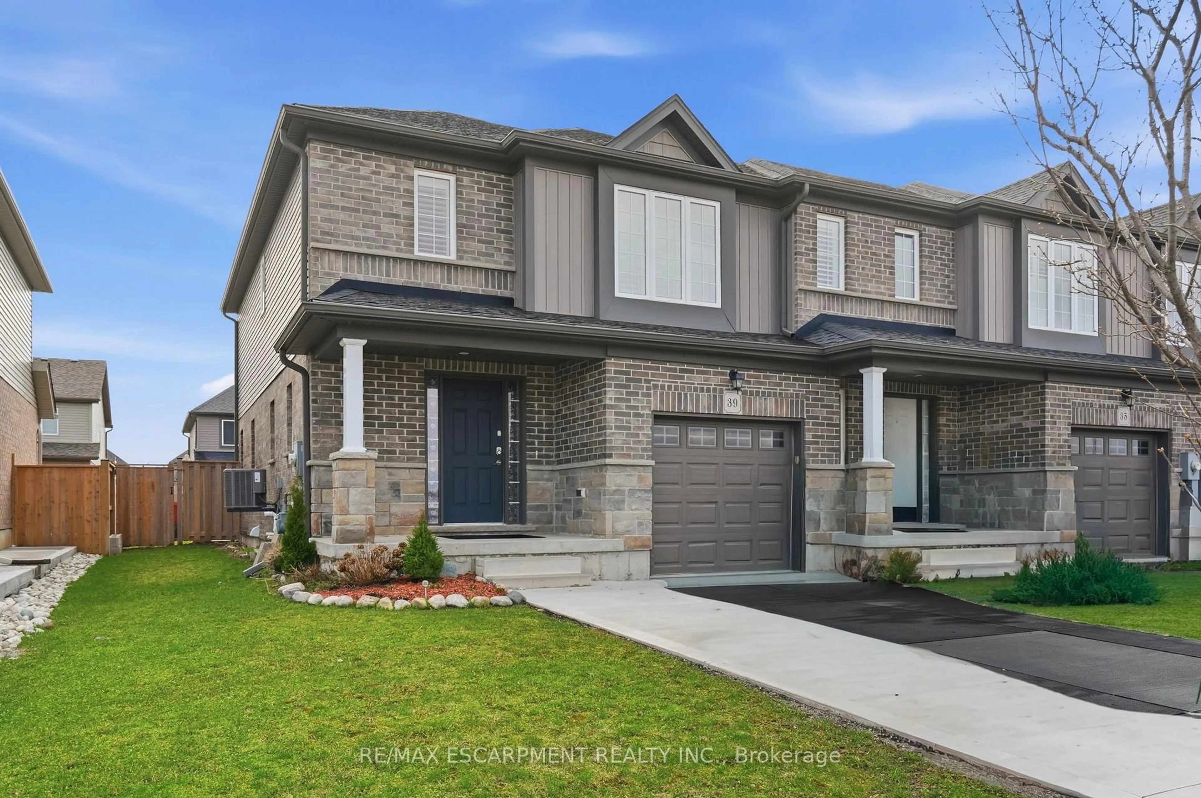 Home with brick exterior material, street for 39 Butler Cove Rd, Stratford Ontario N5A 0C8