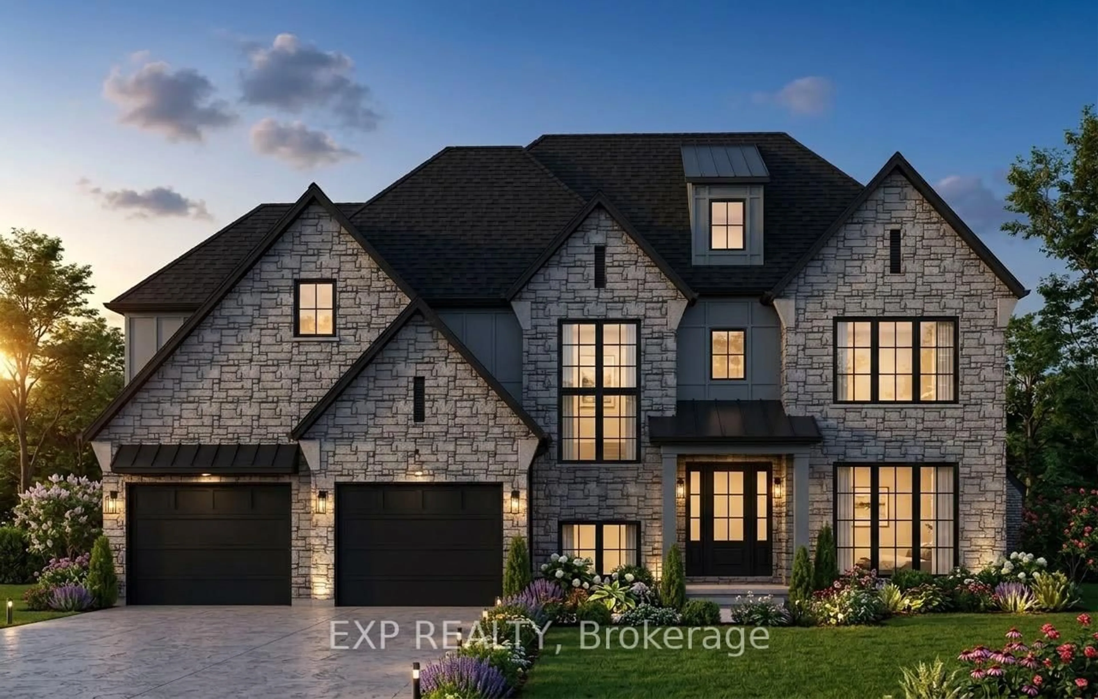 Home with brick exterior material, street for Lot 2 Sunningdale Crt, London North Ontario N6G 3Z7